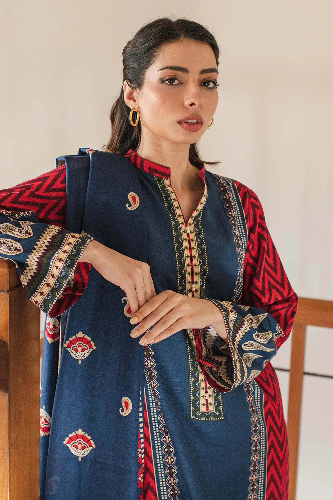 Shirt Shalwar Dupatta - 0075 - Image 2