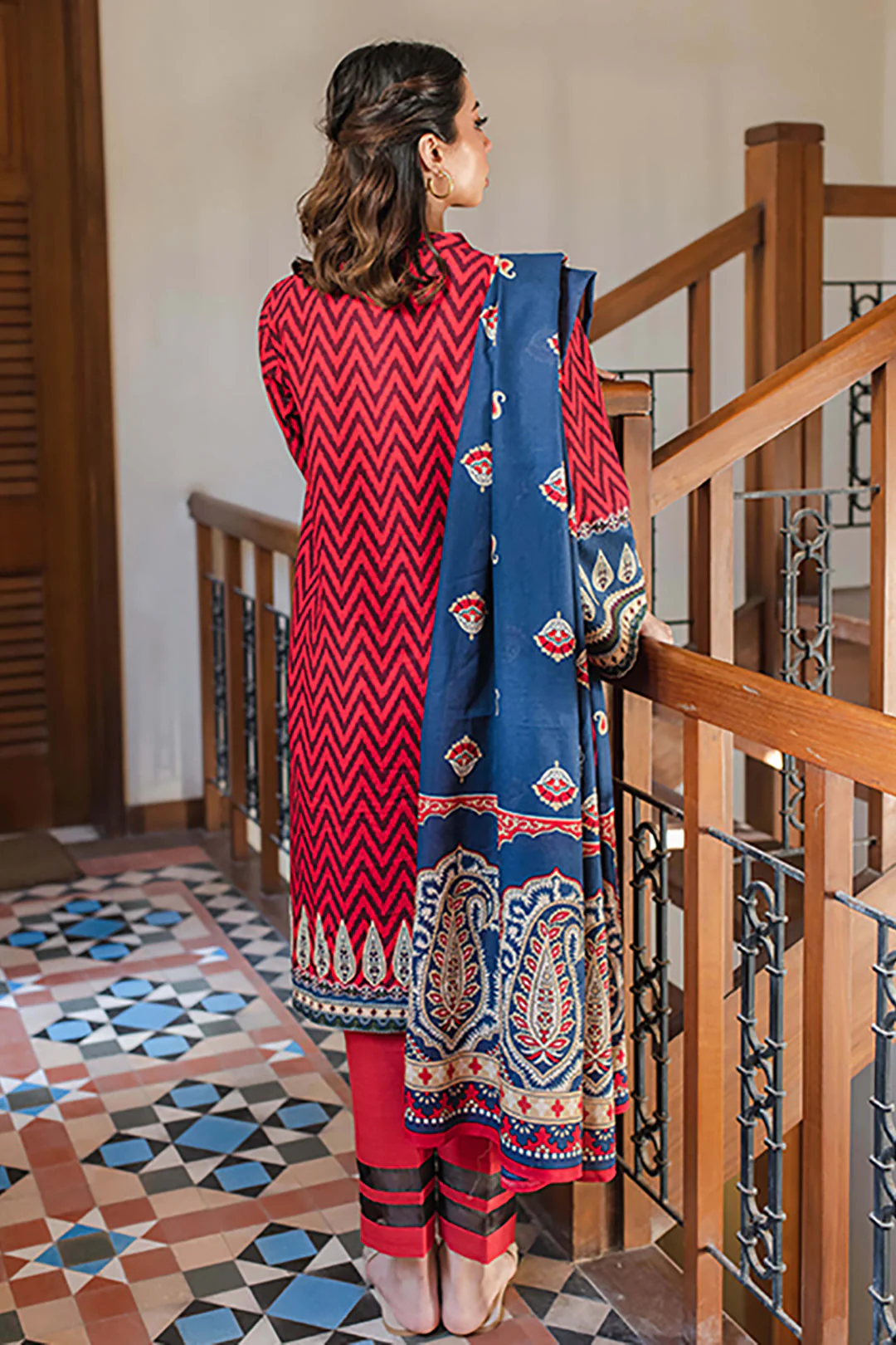Shirt Shalwar Dupatta - 0075 - Image 5