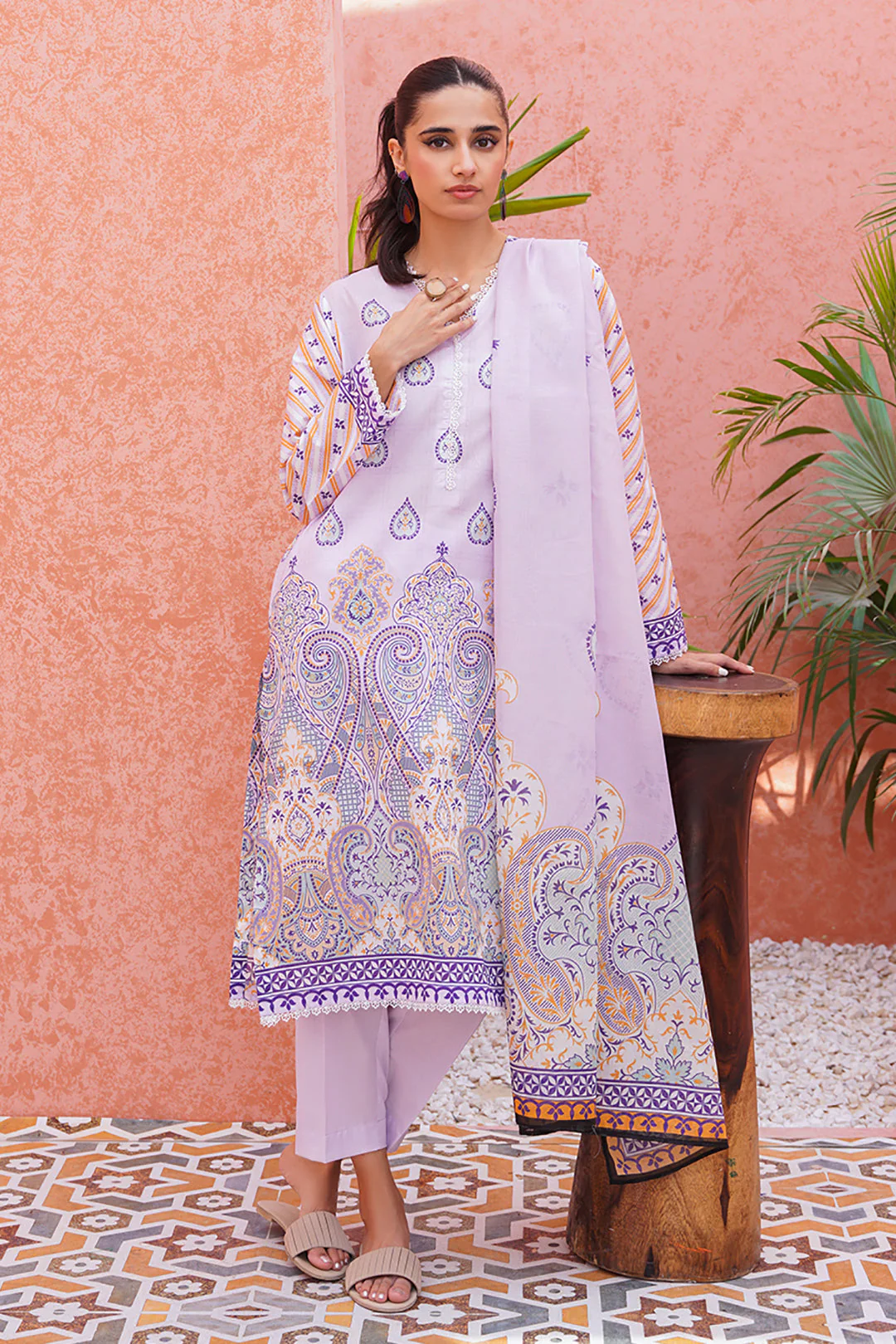 Shirt Shalwar Dupatta - 0107 - Image 3