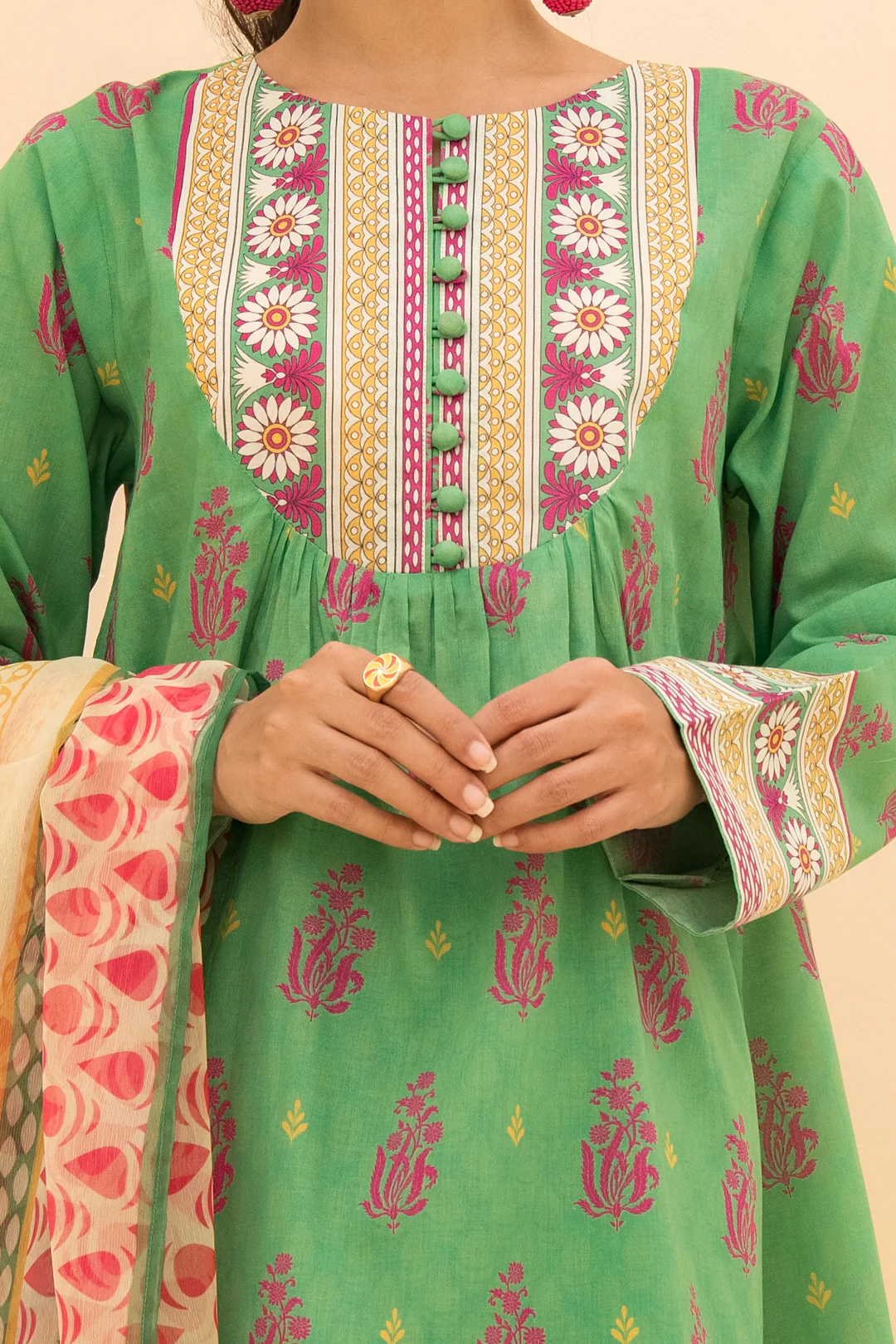 Shirt Shalwar Dupatta - 0123 - Image 4