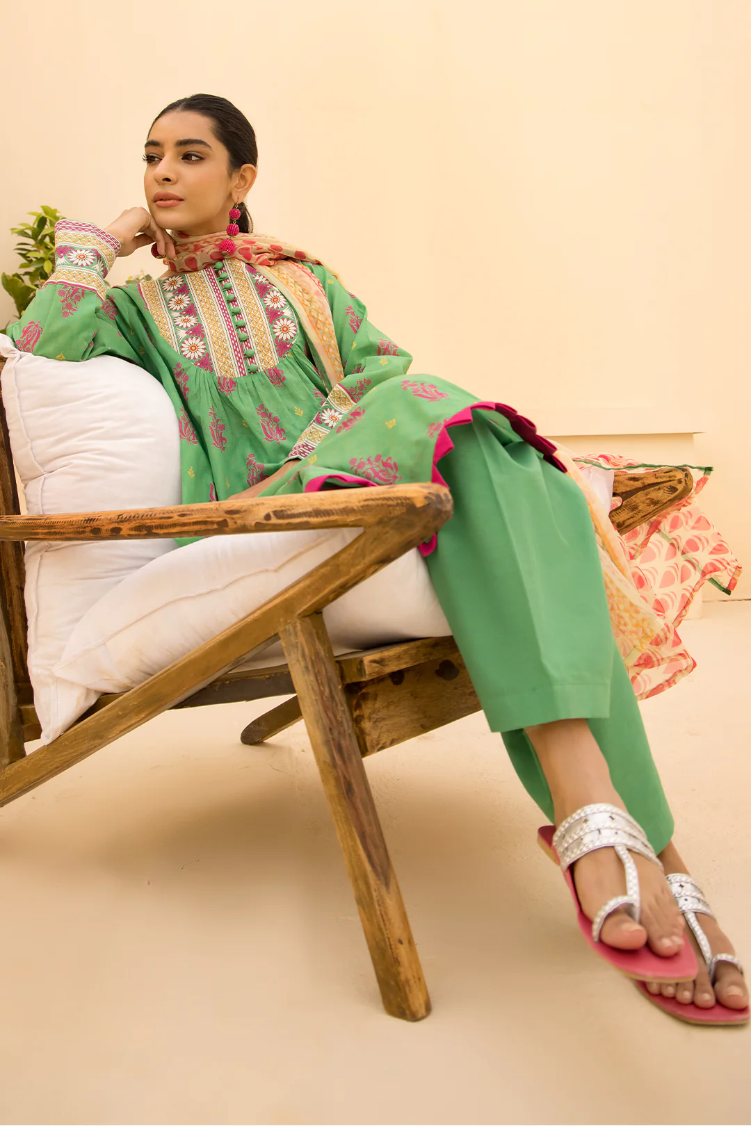 Shirt Shalwar Dupatta - 0123 - Image 6