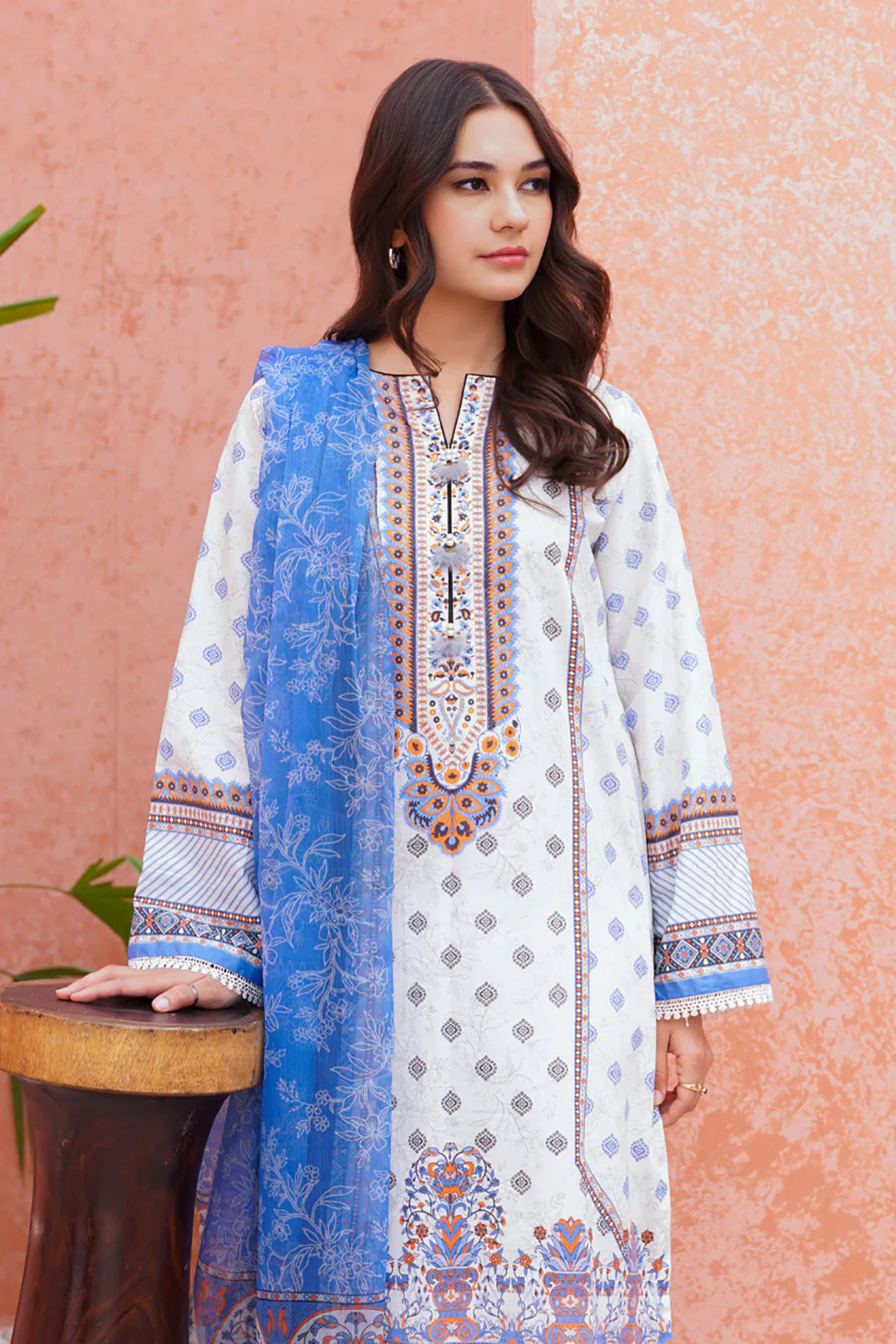 Shirt Shalwar Dupatta - 0130 - Image 3