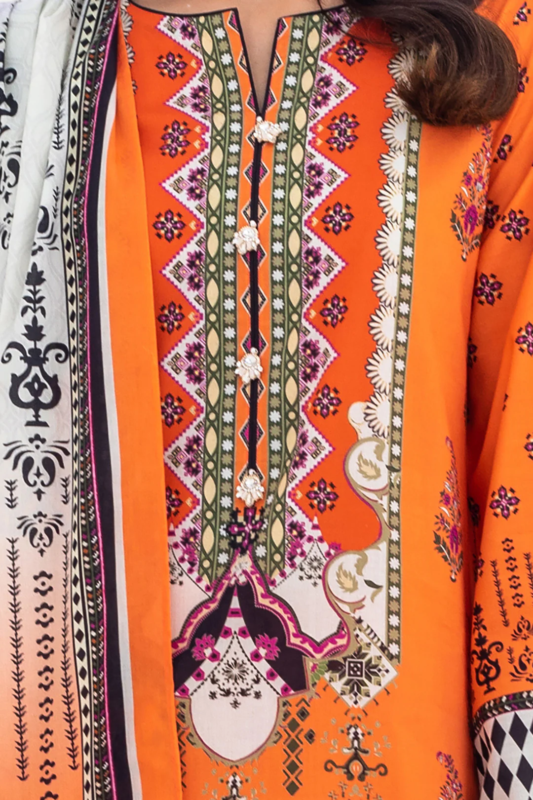 Shirt Shalwar Dupatta - 0241 - Image 4