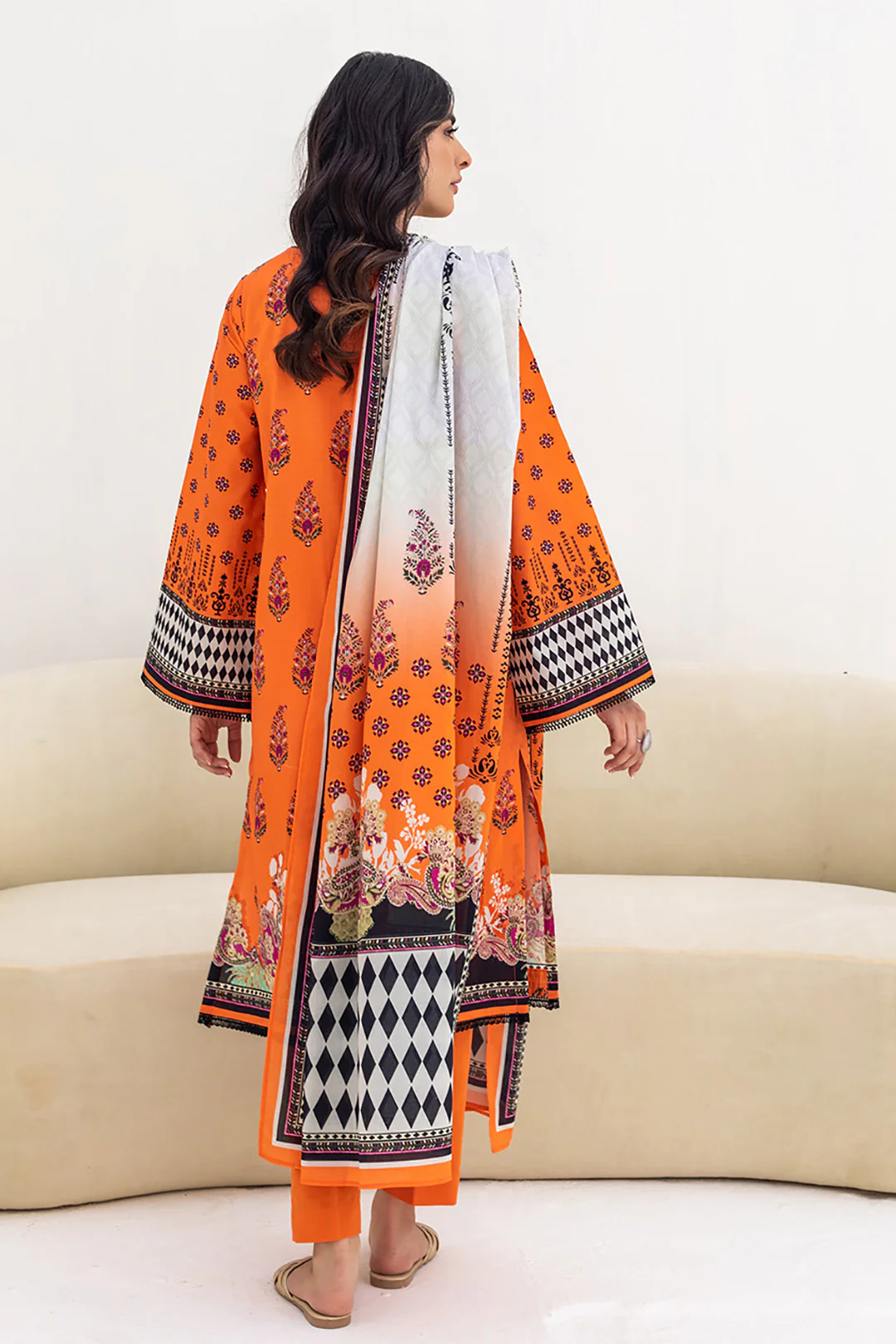 Shirt Shalwar Dupatta - 0241 - Image 5