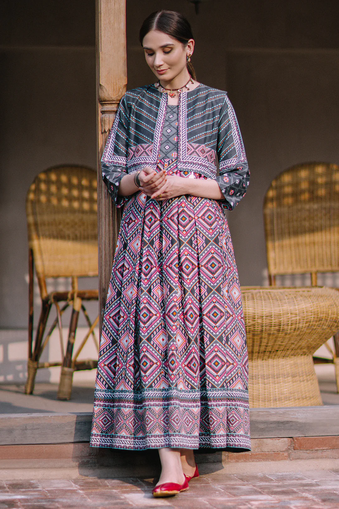 Shirt Shalwar Dupatta - 0289 - Image 3