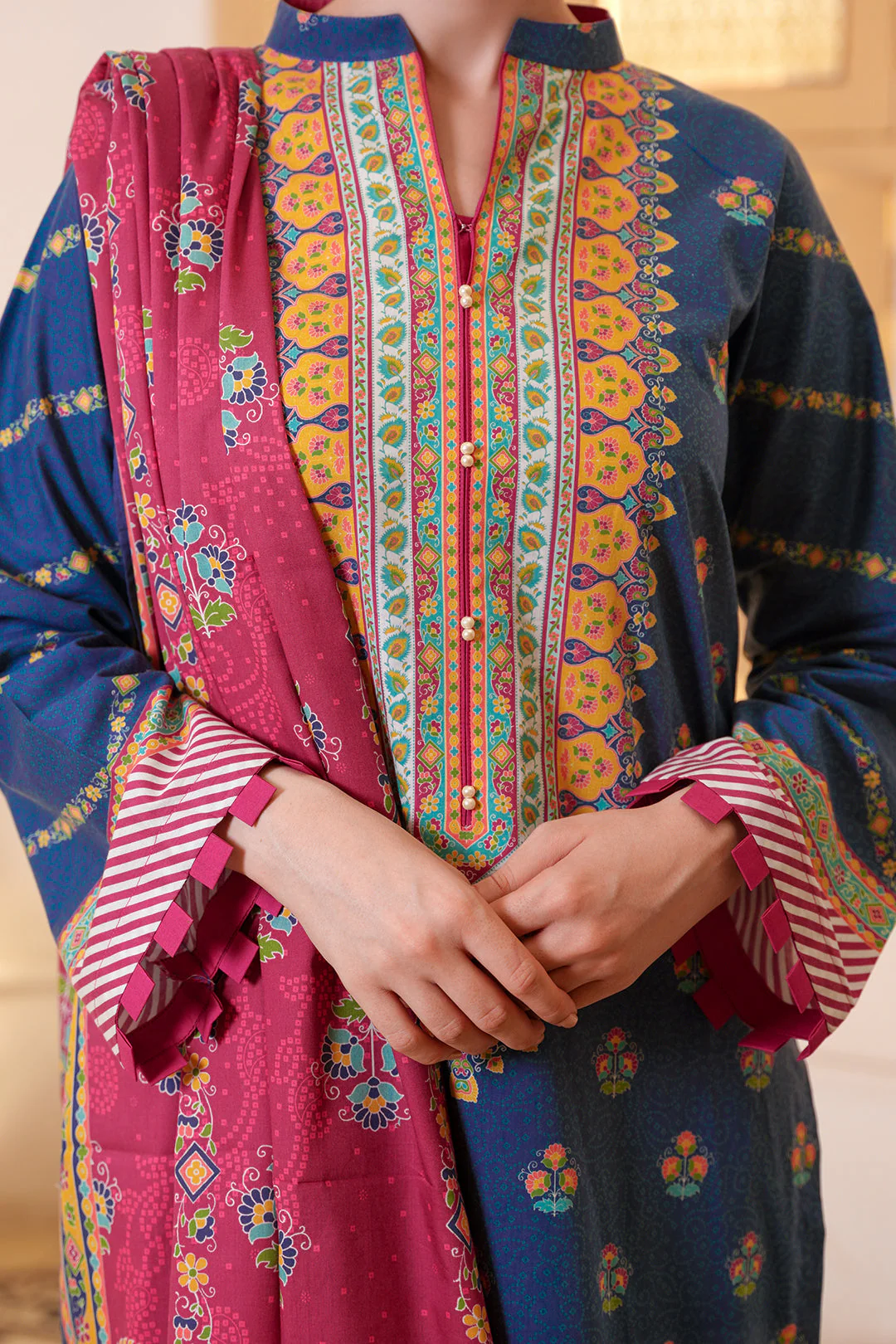 Shirt Shalwar Dupatta - 0296 - Image 3
