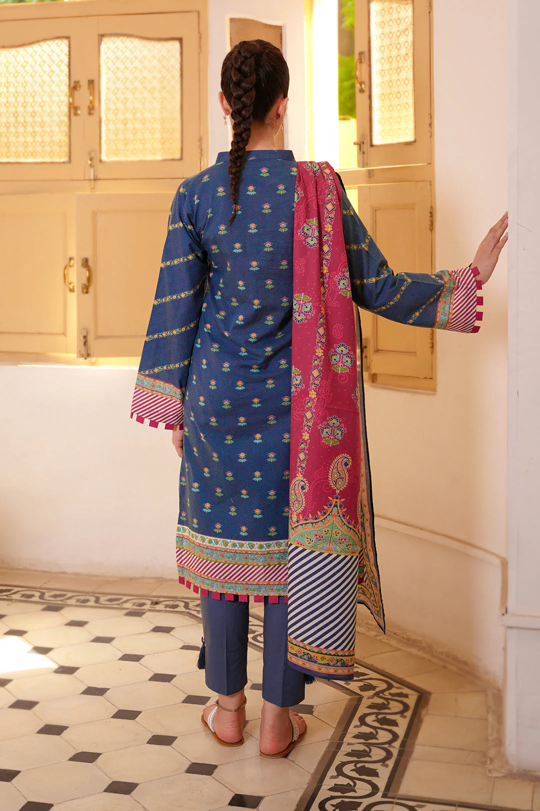 Shirt Shalwar Dupatta - 0296 - Image 4