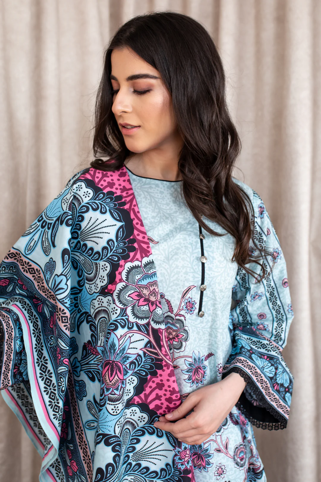 Shirt Shalwar Dupatta - 0343 - Image 2