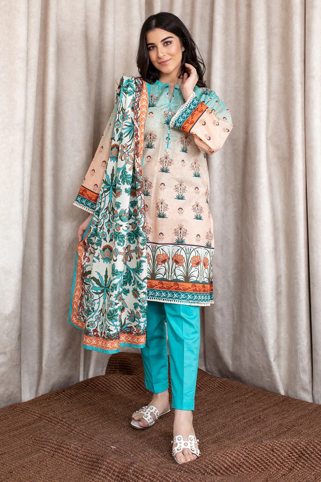Shirt Shalwar Dupatta - 0350