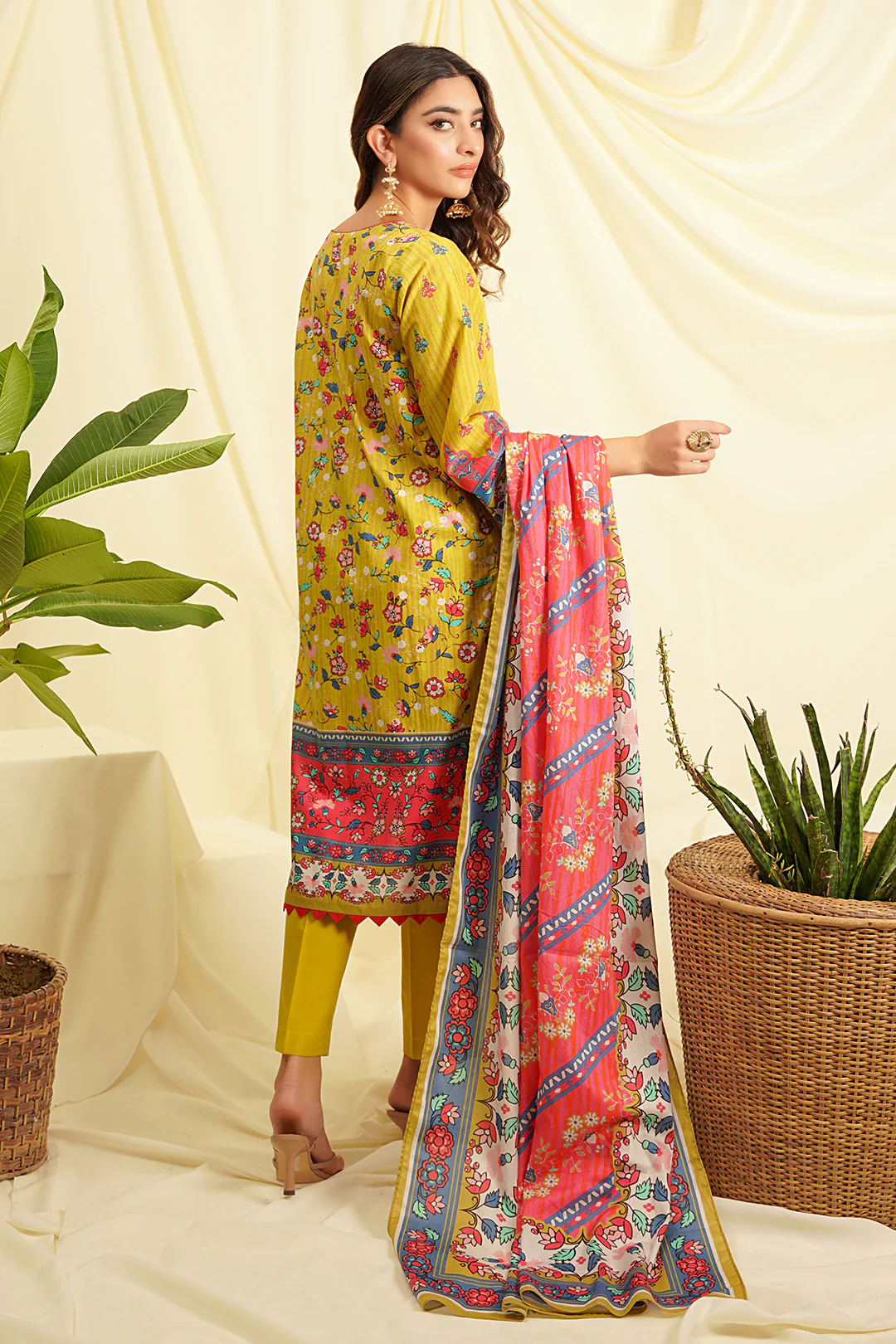Shirt Shalwar Dupatta - 0354 - Image 3