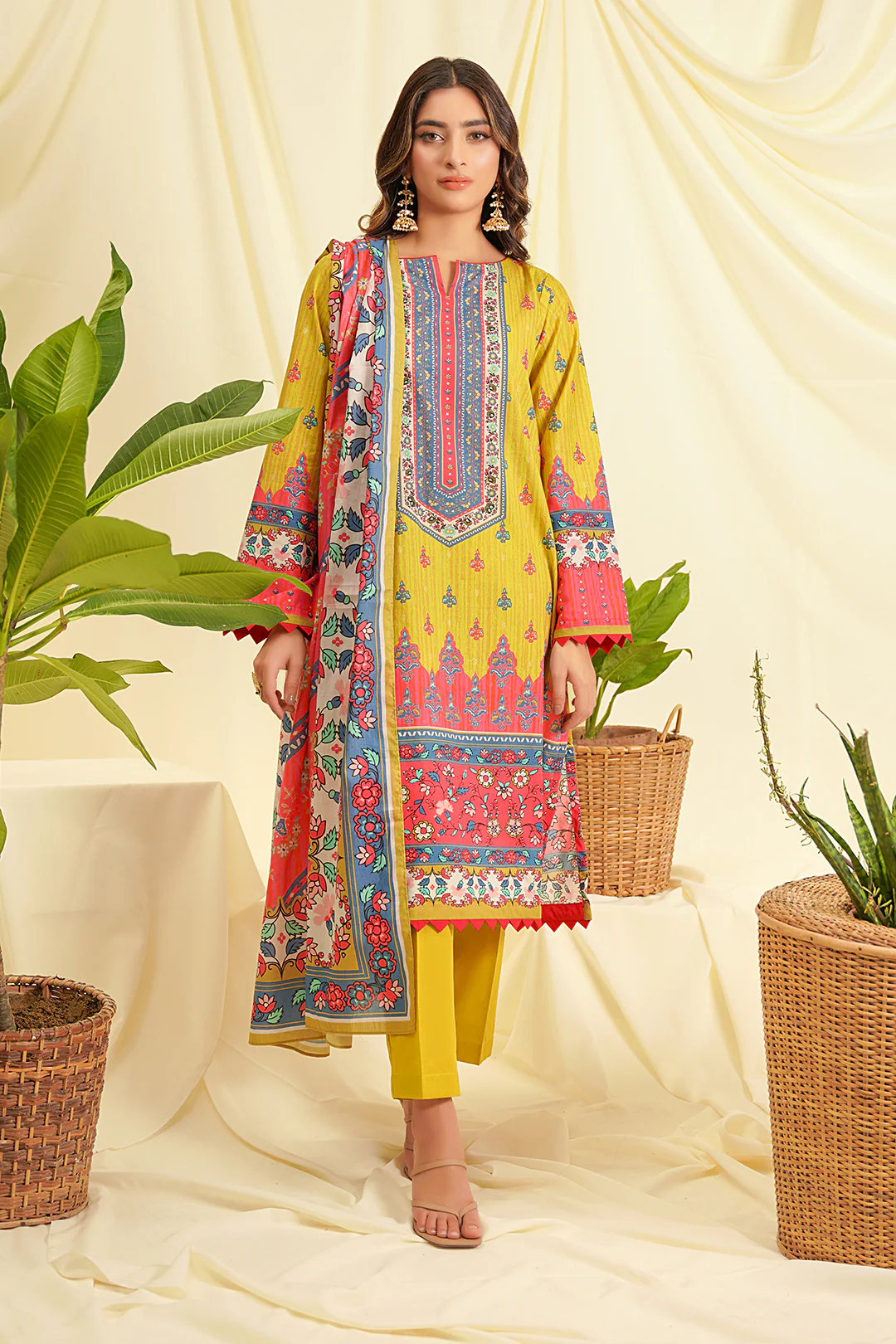 Shirt Shalwar Dupatta - 0354 - Image 5
