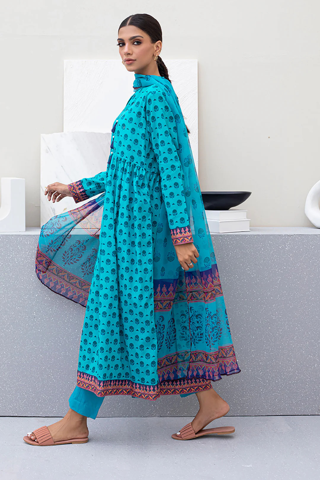 Shirt Shalwar Dupatta - 0401 - Image 3