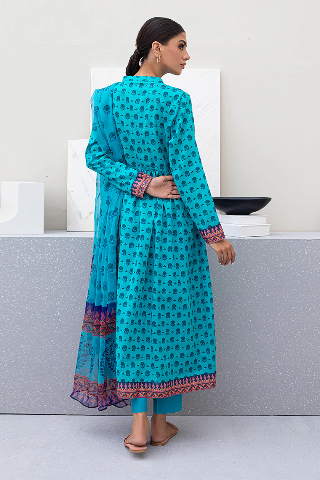 Shirt Shalwar Dupatta - 0401 - Image 5