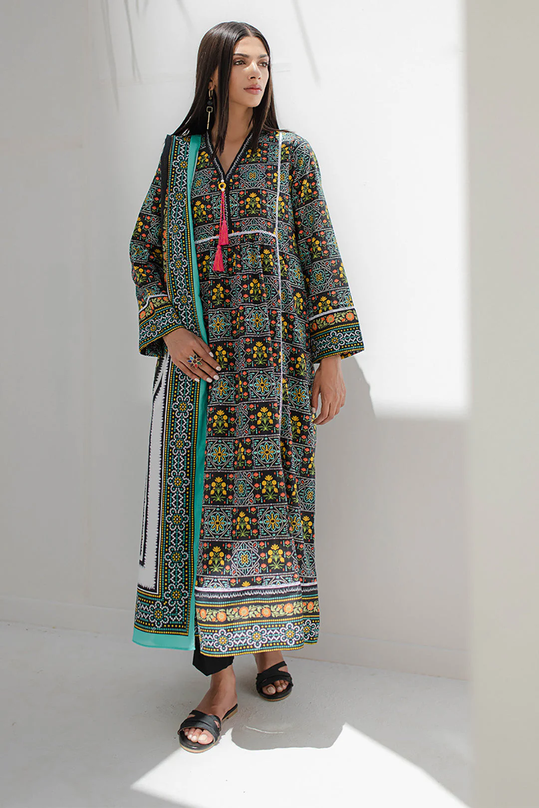 Shirt Shalwar Dupatta - 0403 - Image 3