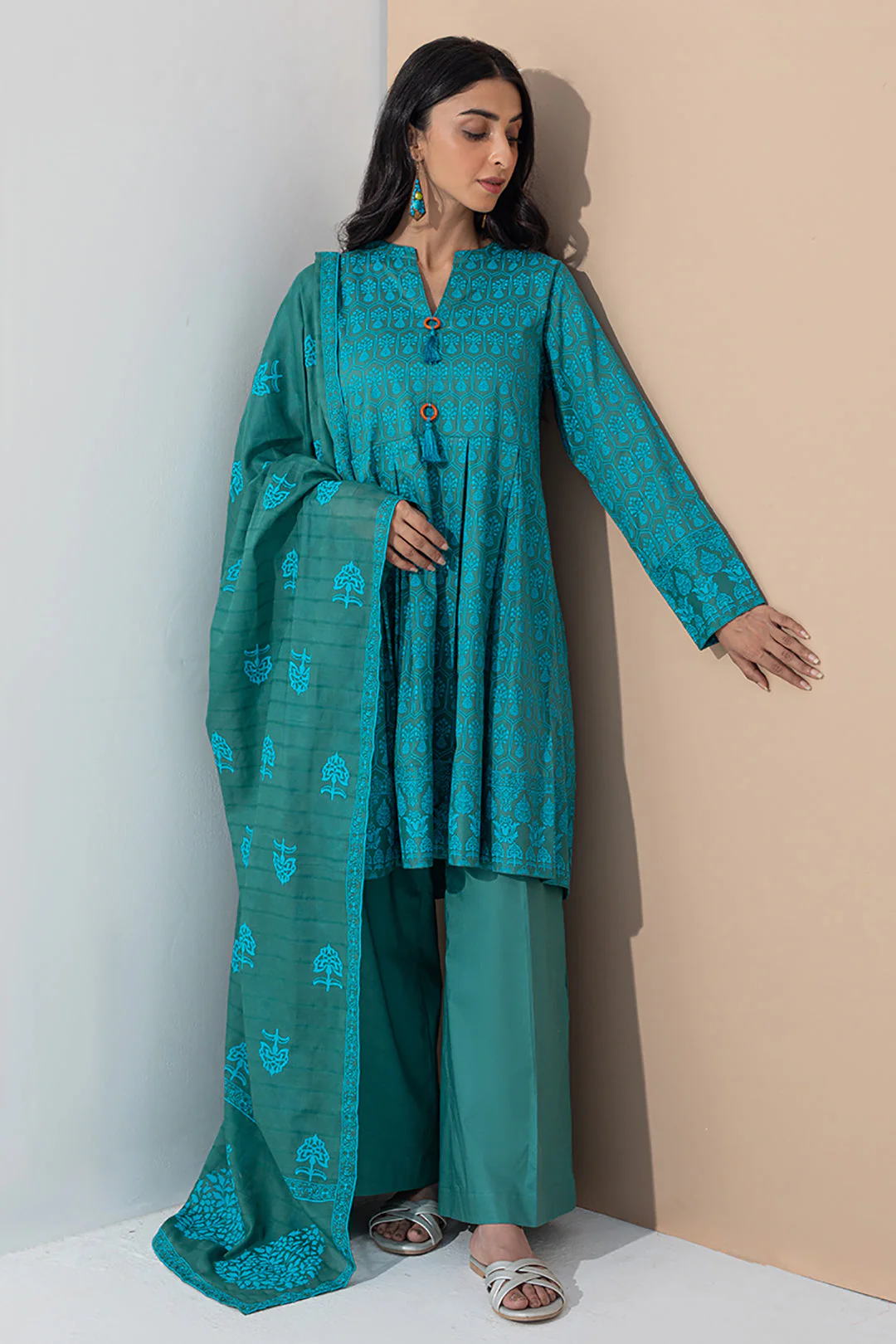 Shirt Shalwar Dupatta - 0415 - Image 3