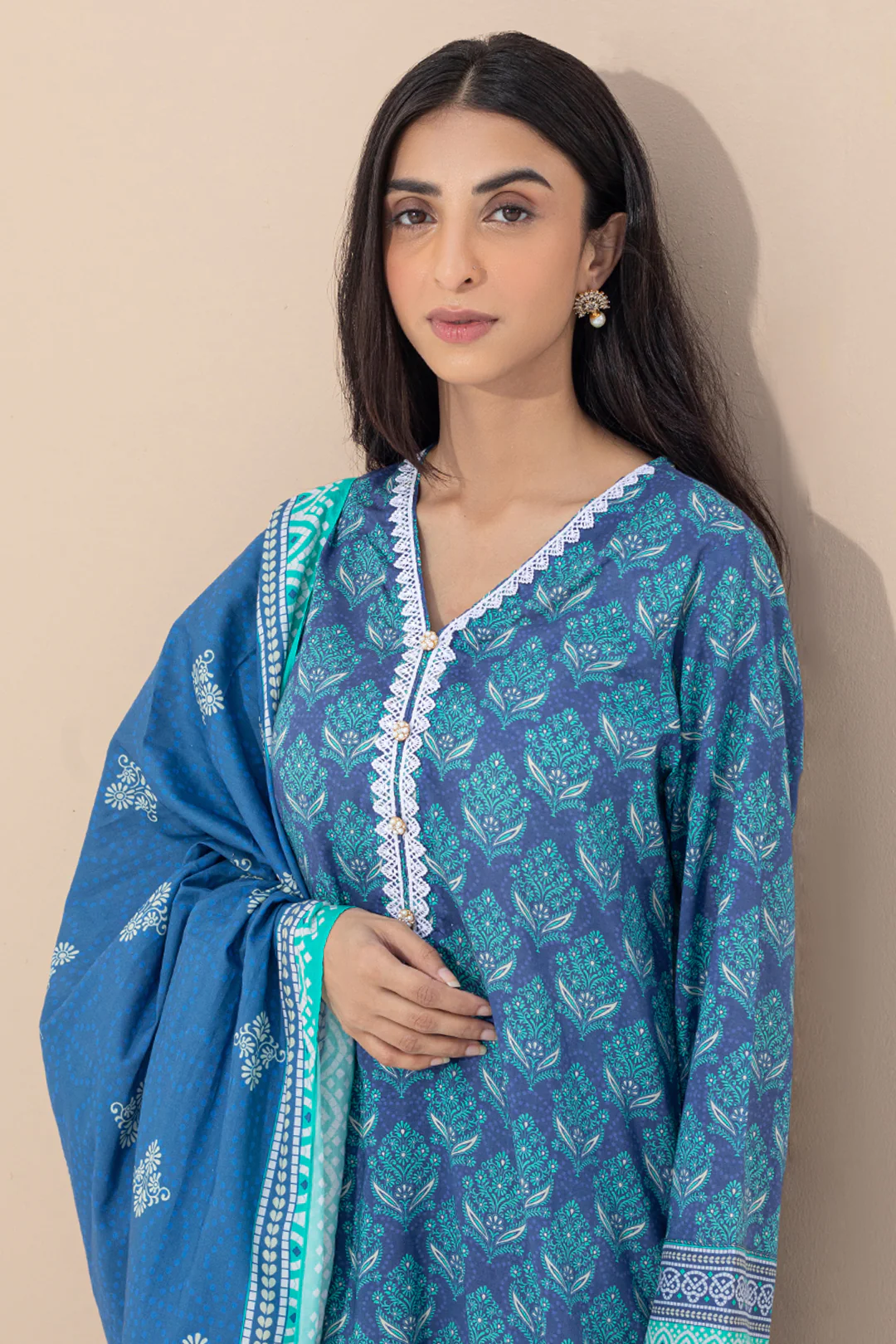 Shirt Shalwar Dupatta - 0418 - Image 2