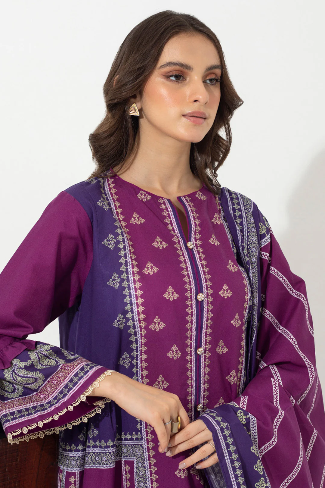 Shirt Shalwar Dupatta - 0615 - Image 2