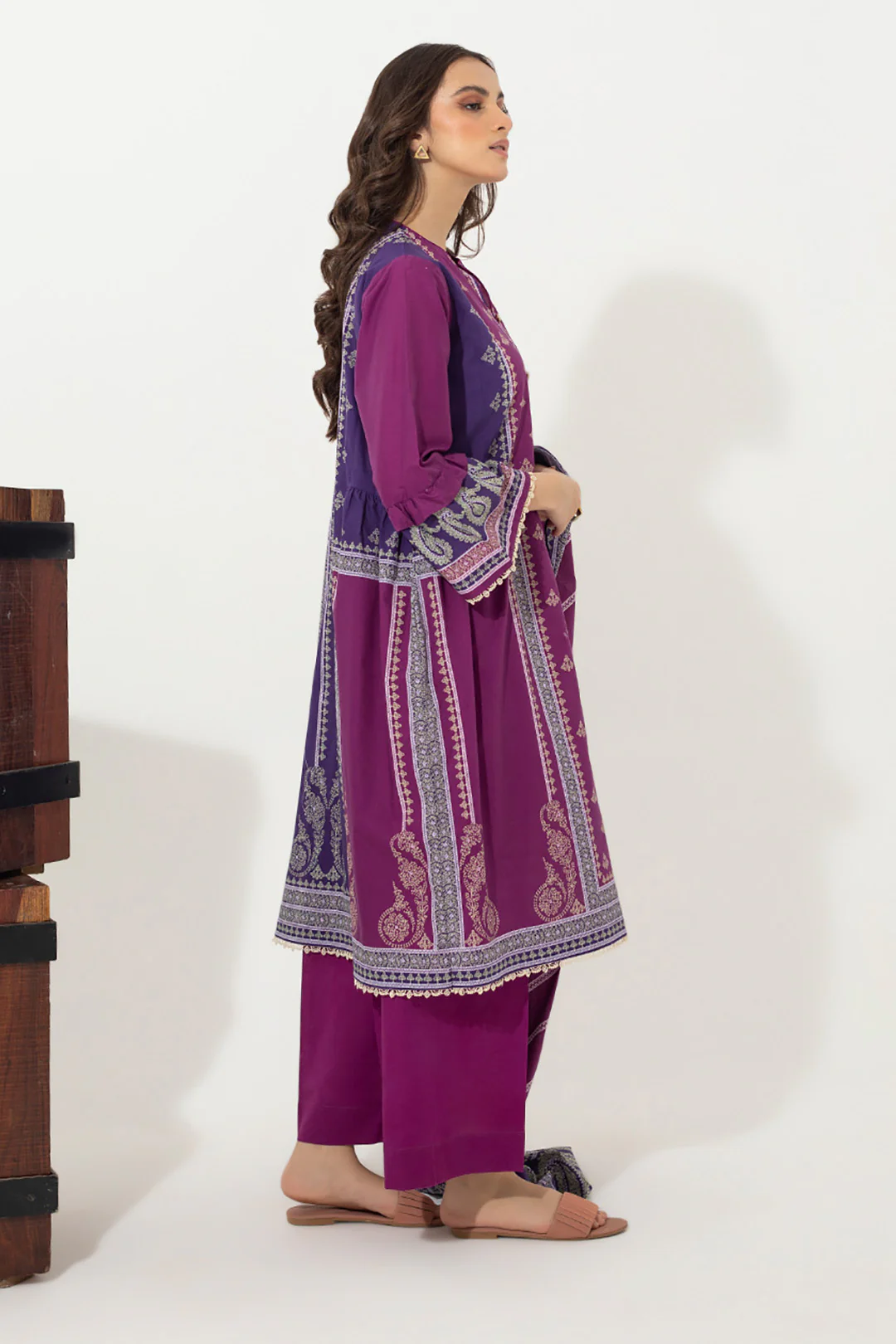 Shirt Shalwar Dupatta - 0615 - Image 3