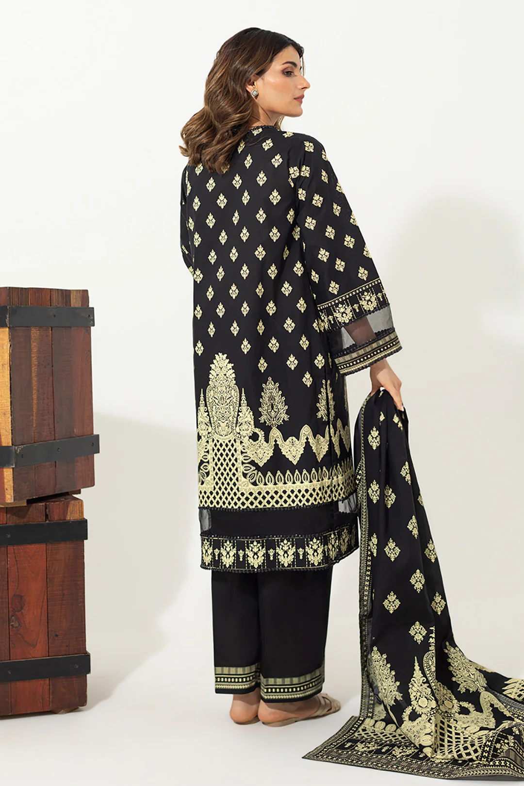 Shirt Shalwar Dupatta - 0636 - Image 5