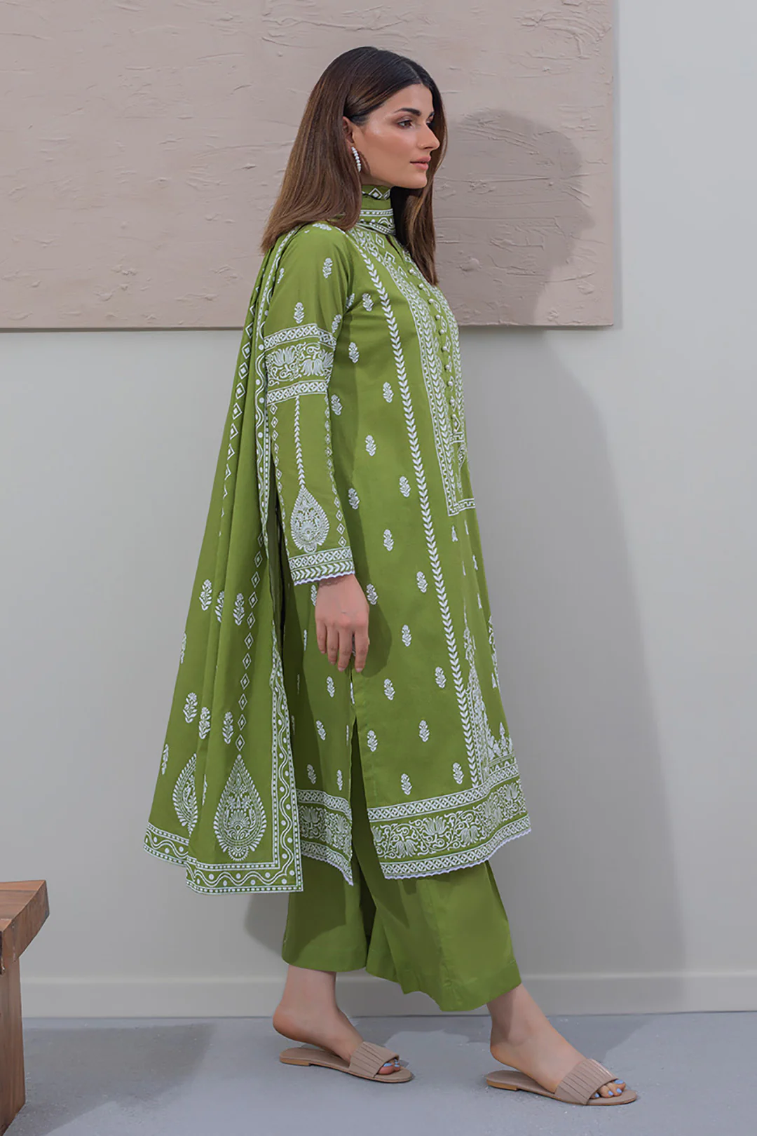 Shirt Shalwar Dupatta - 0637 - Image 3