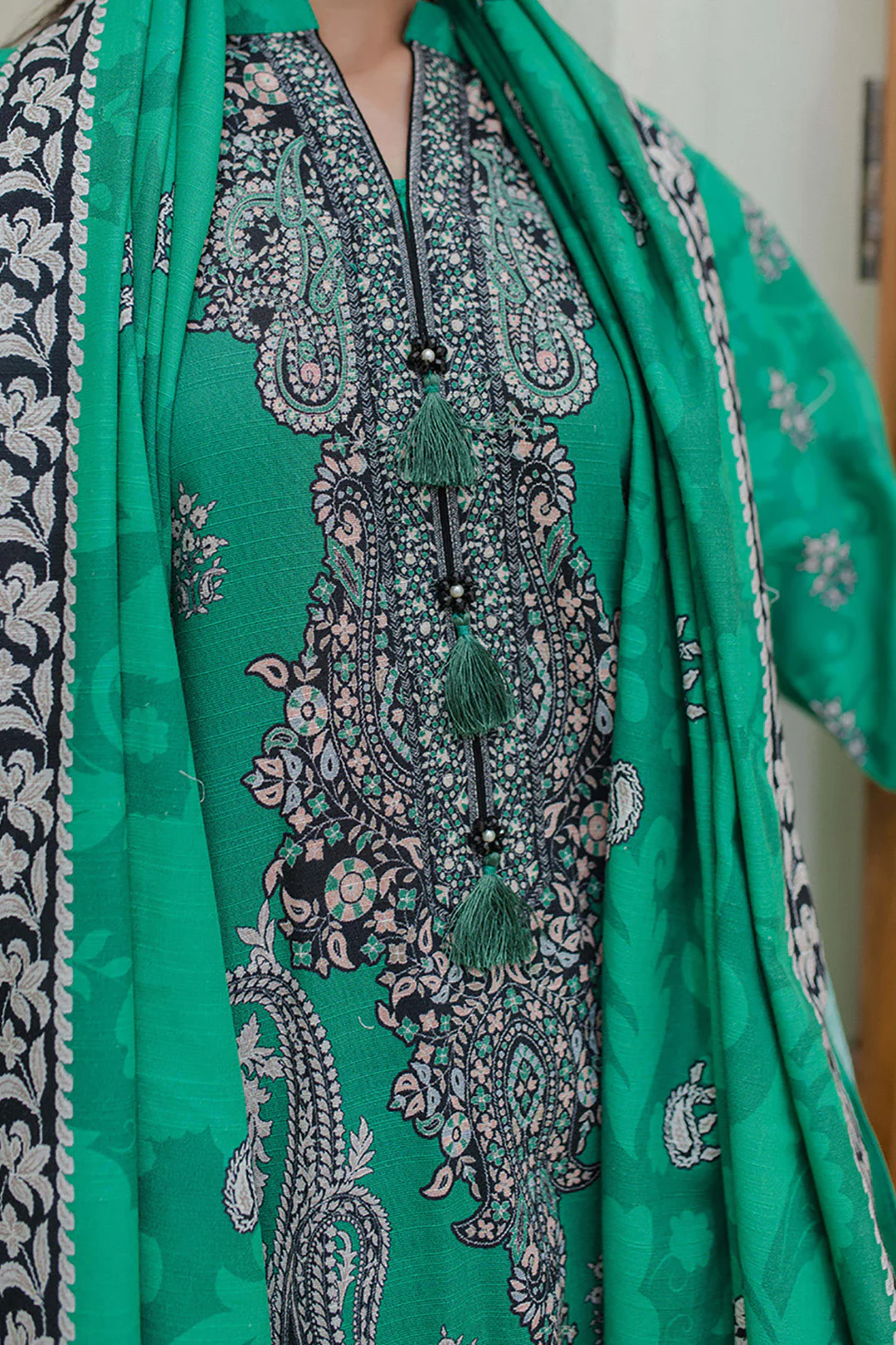 Shirt Shalwar Dupatta - 0672 - Image 4