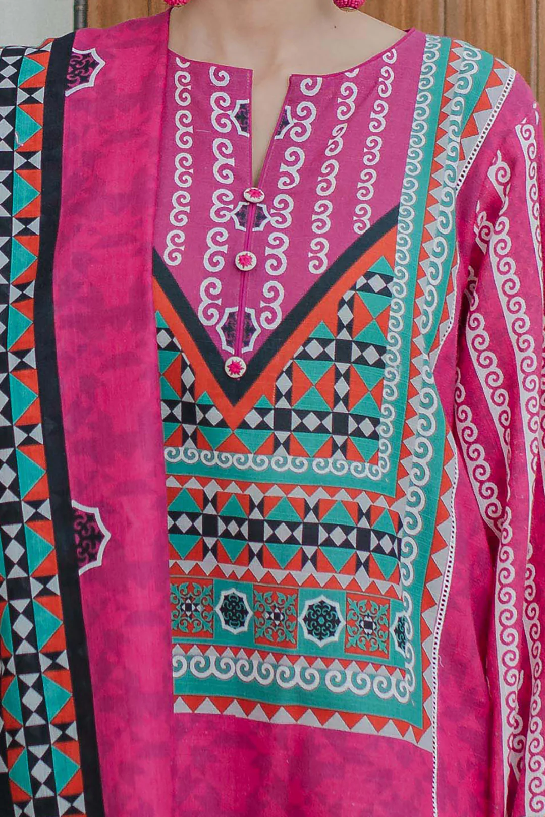 Shirt Shalwar Dupatta - 0673 - Image 4