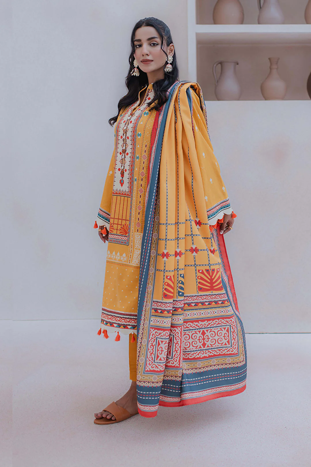 Shirt Shalwar Dupatta - 0675 - Image 3
