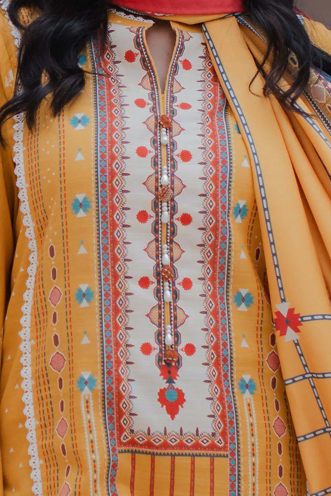 Shirt Shalwar Dupatta - 0675 - Image 4
