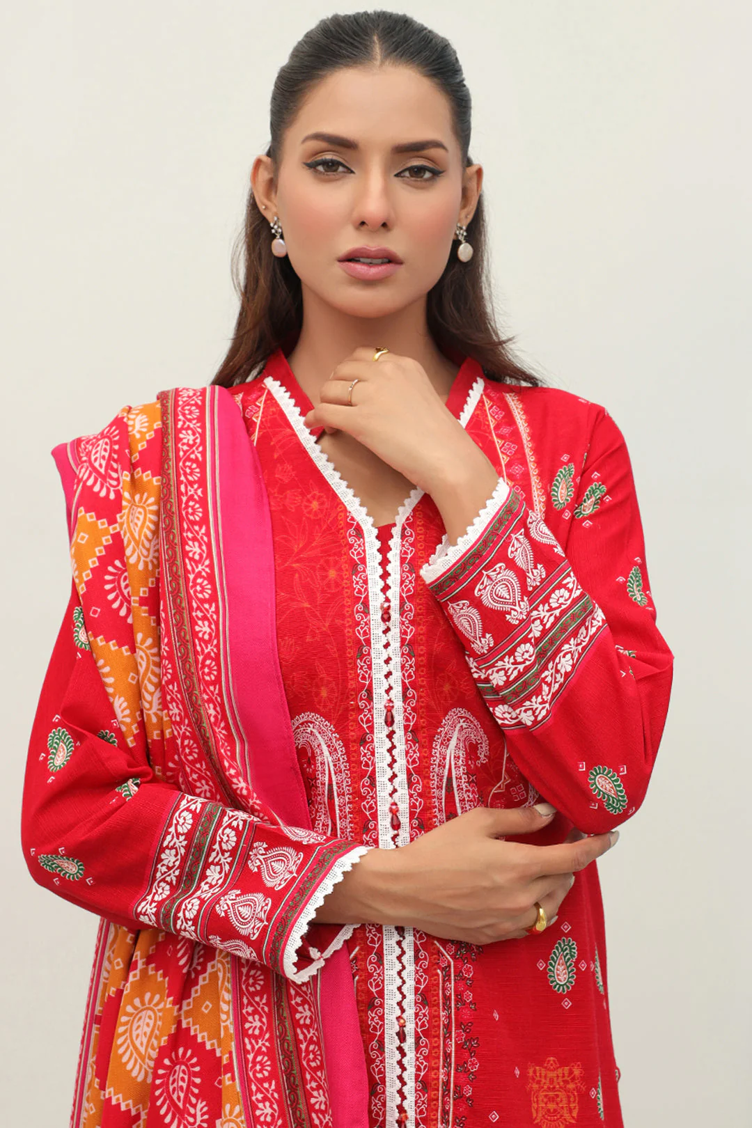 Shirt Shalwar Dupatta - 0676 - Image 2