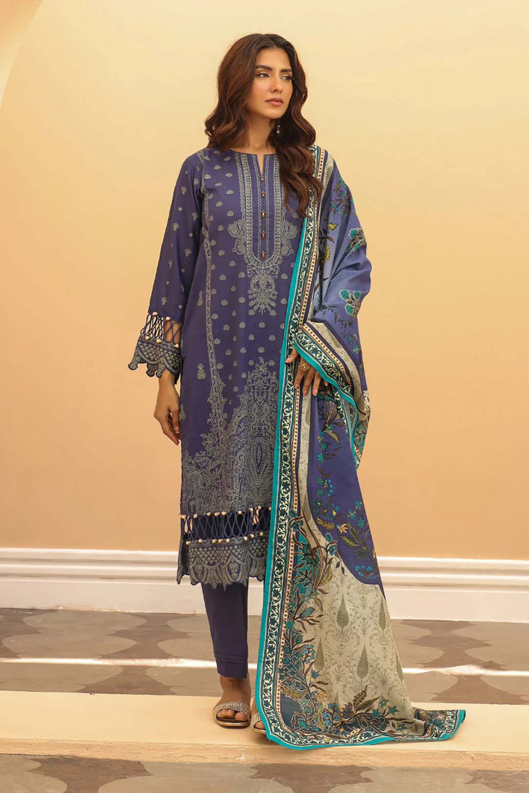Shirt Shalwar Dupatta - 0684