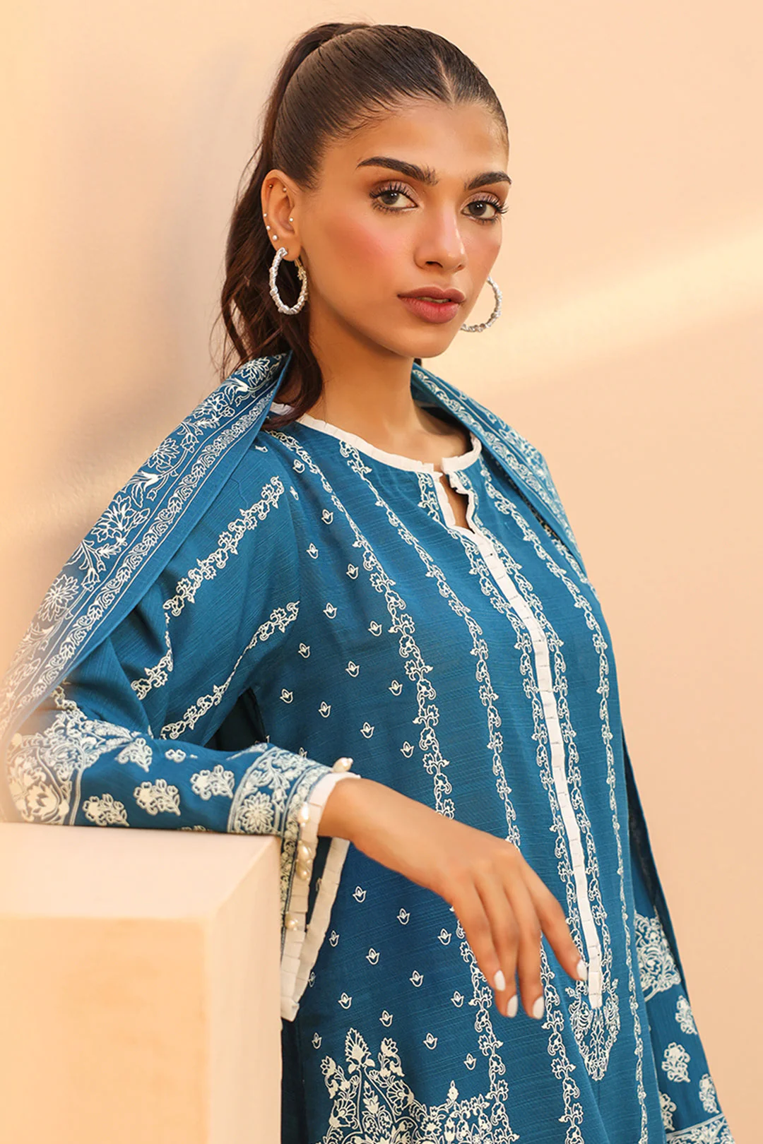 Shirt Shalwar Dupatta - 0686 - Image 2