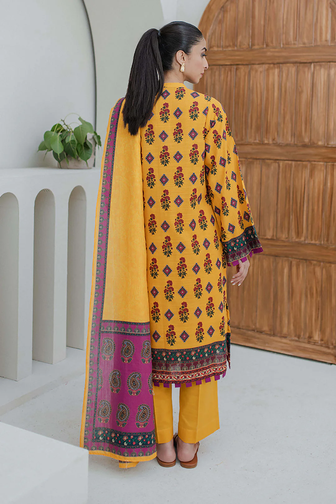 Shirt Shalwar Dupatta - 0728 - Image 4