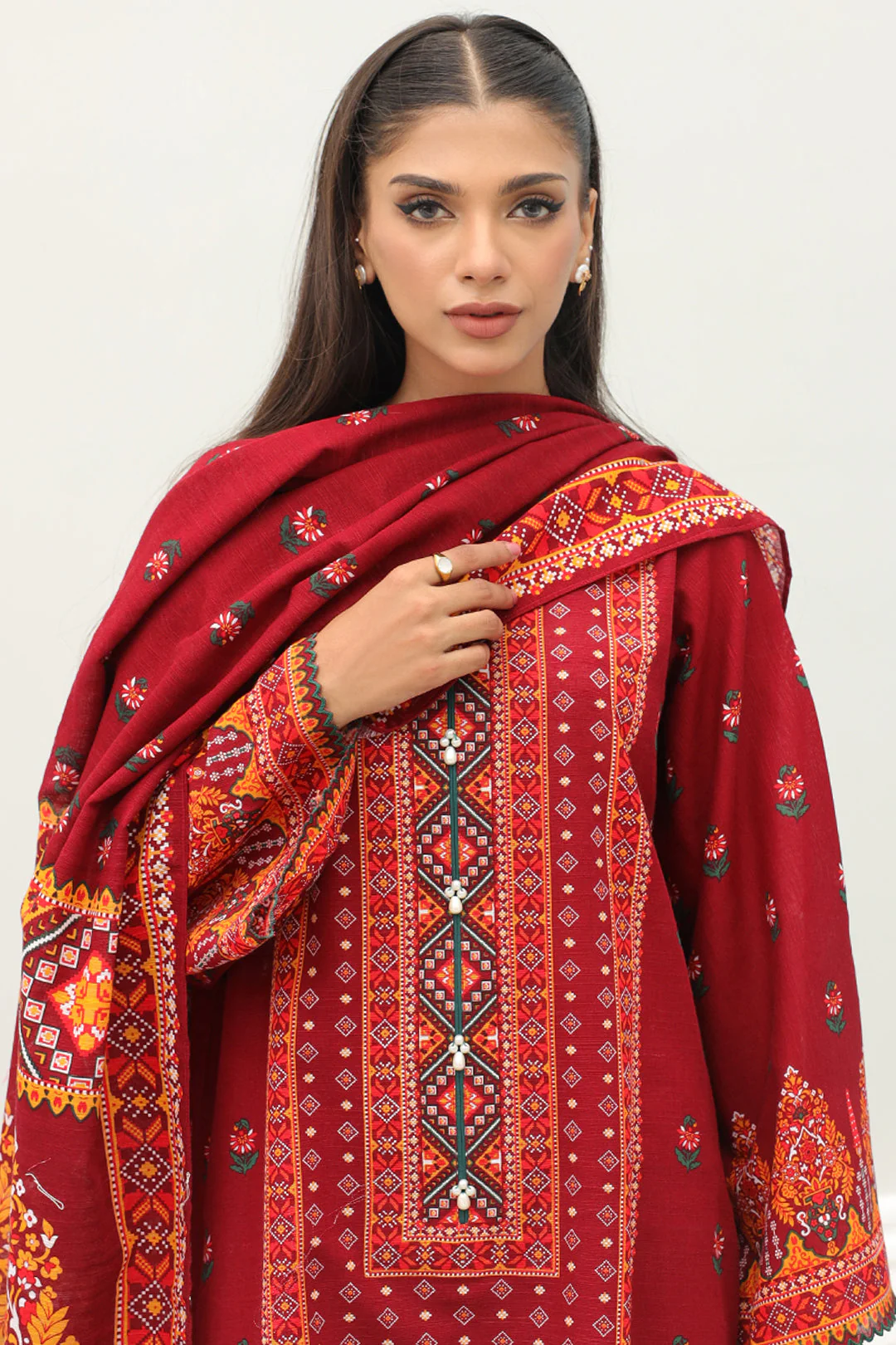 Shirt Shalwar Dupatta - 0730 - Image 2