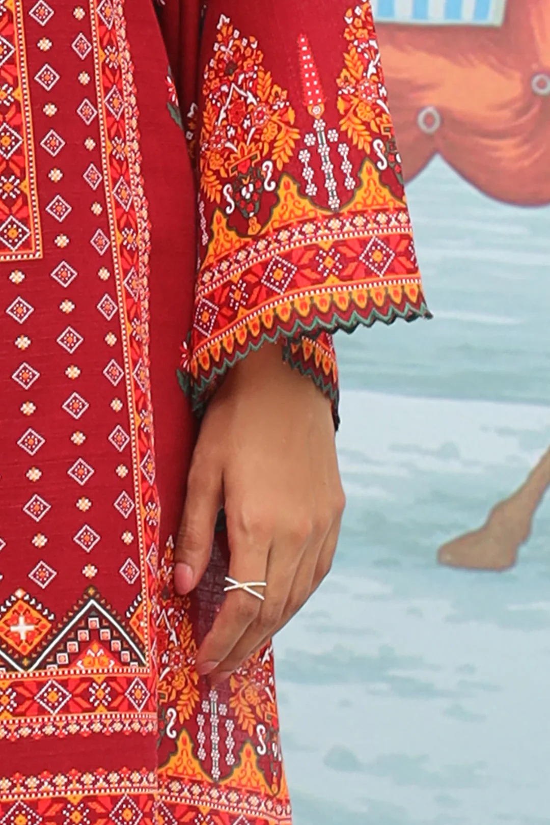 Shirt Shalwar Dupatta - 0730 - Image 3