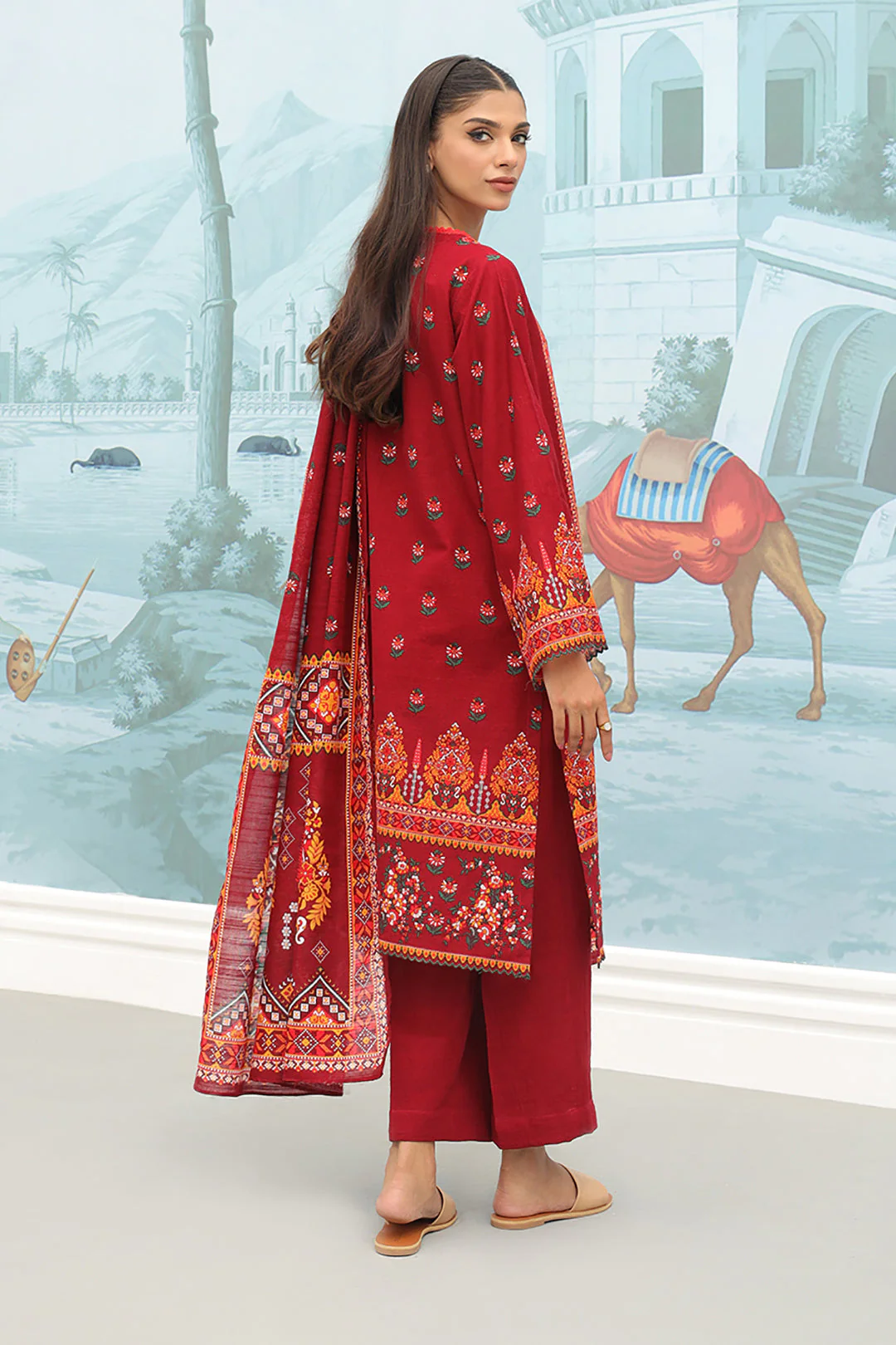 Shirt Shalwar Dupatta - 0730 - Image 5