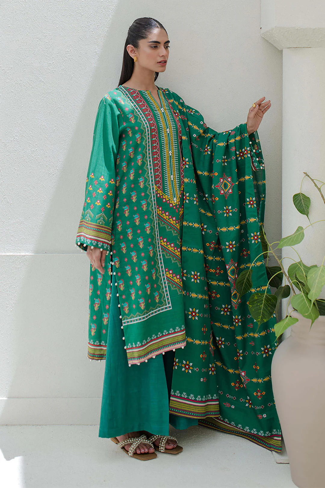 Shirt Shalwar Dupatta - 0731 - Image 4
