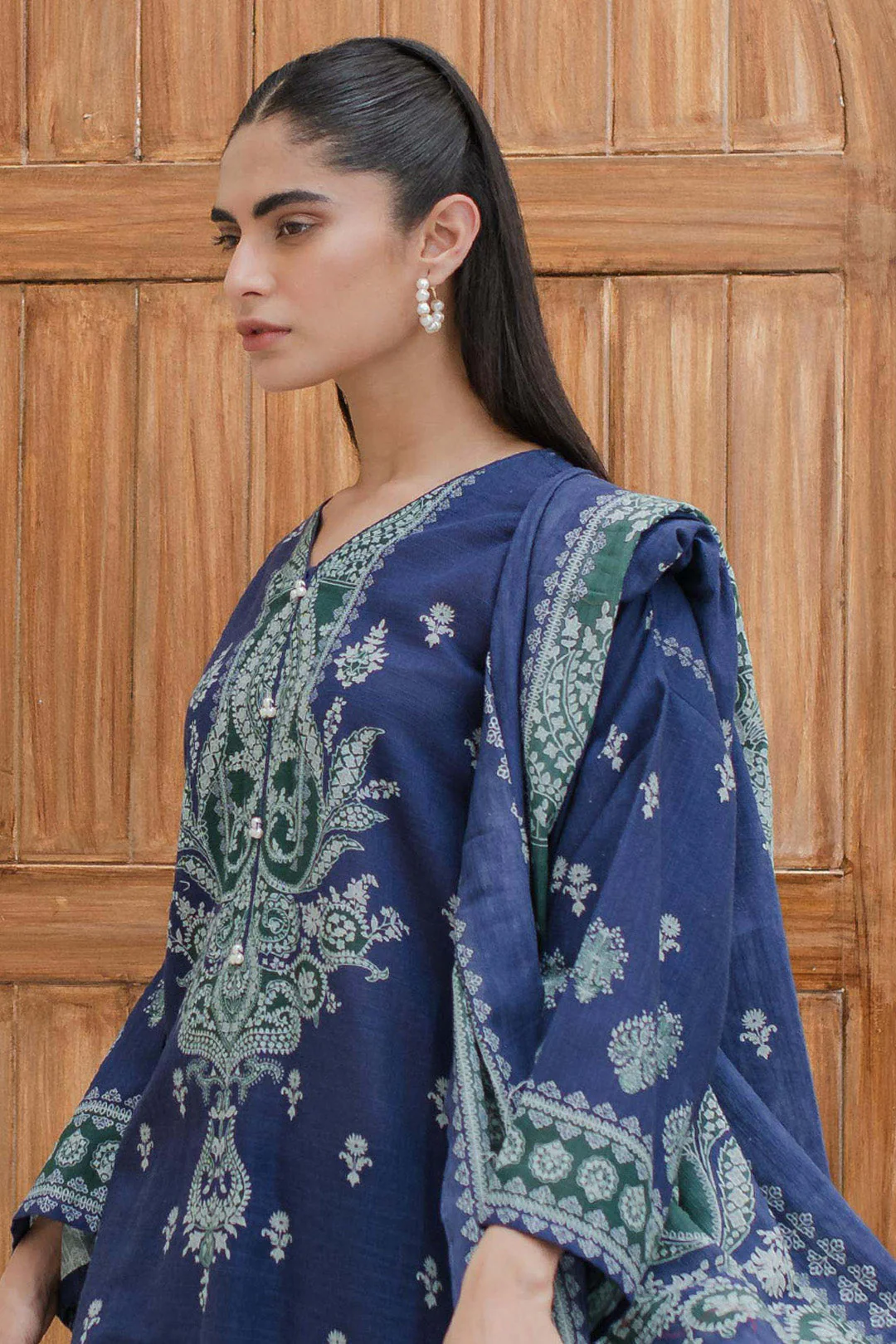 Shirt Shalwar Dupatta - 0734 - Image 2