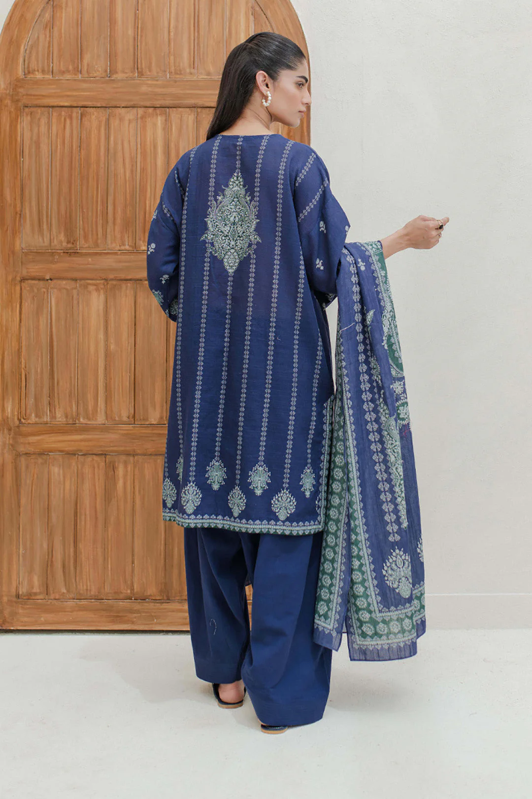 Shirt Shalwar Dupatta - 0734 - Image 5