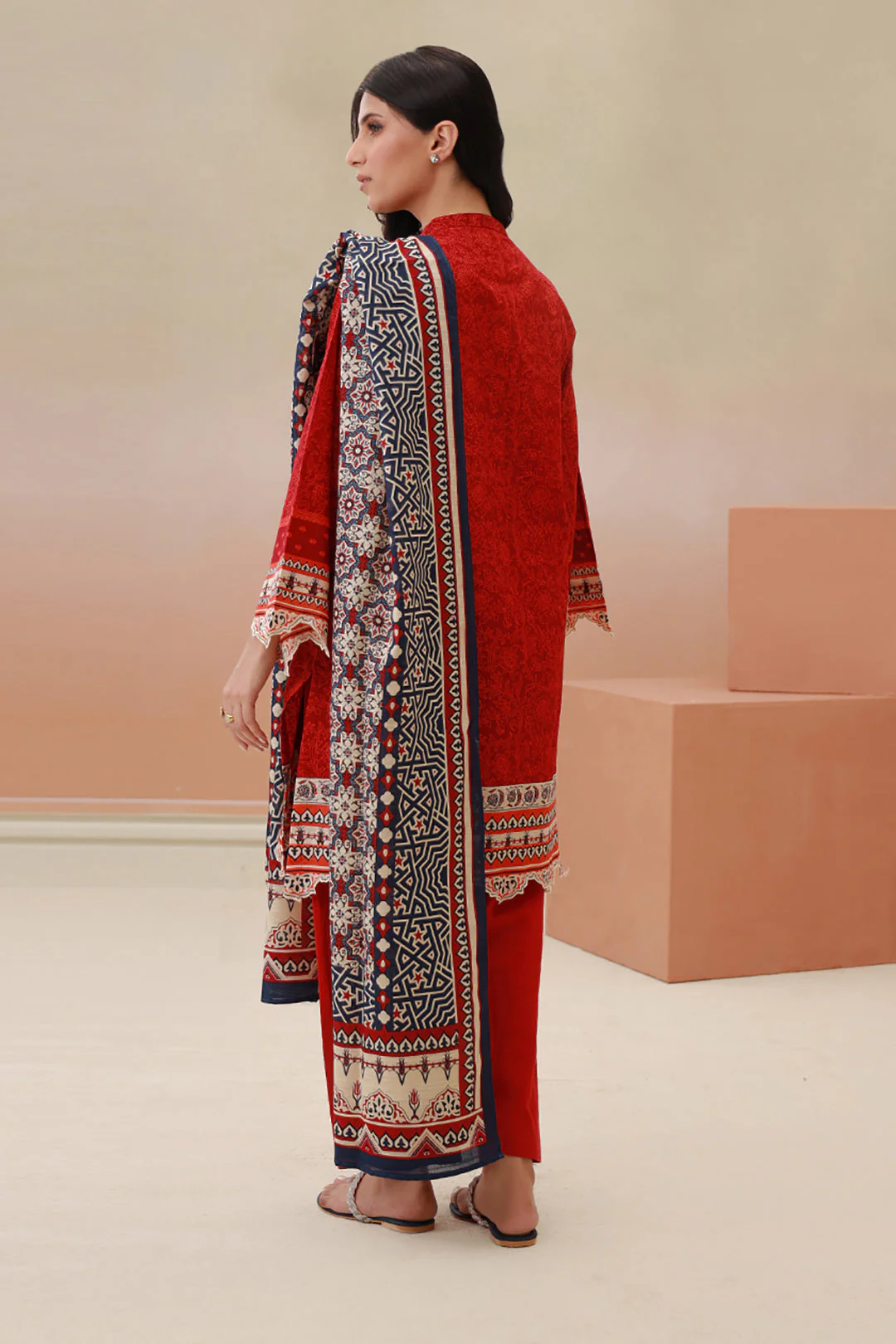 Shirt Shalwar Dupatta - 0735 - Image 4