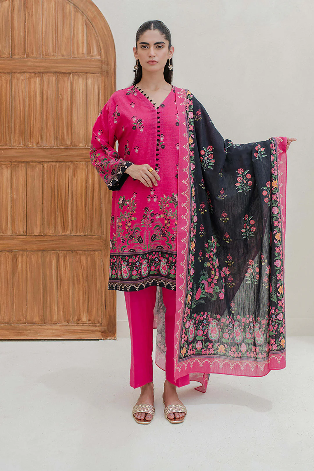 Shirt Shalwar Dupatta - 0736 - Image 3