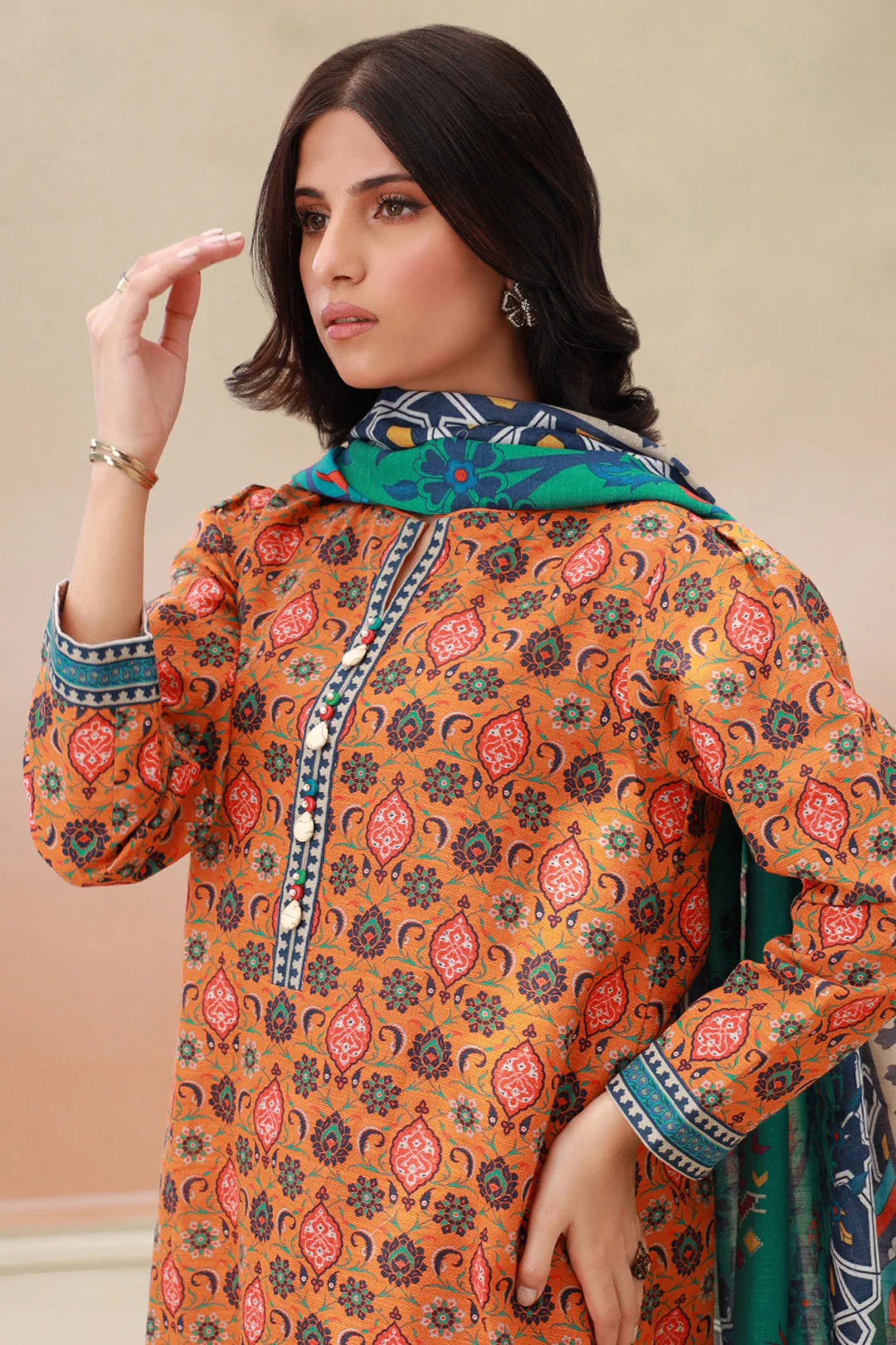 Shirt Shalwar Dupatta - 0743 - Image 2
