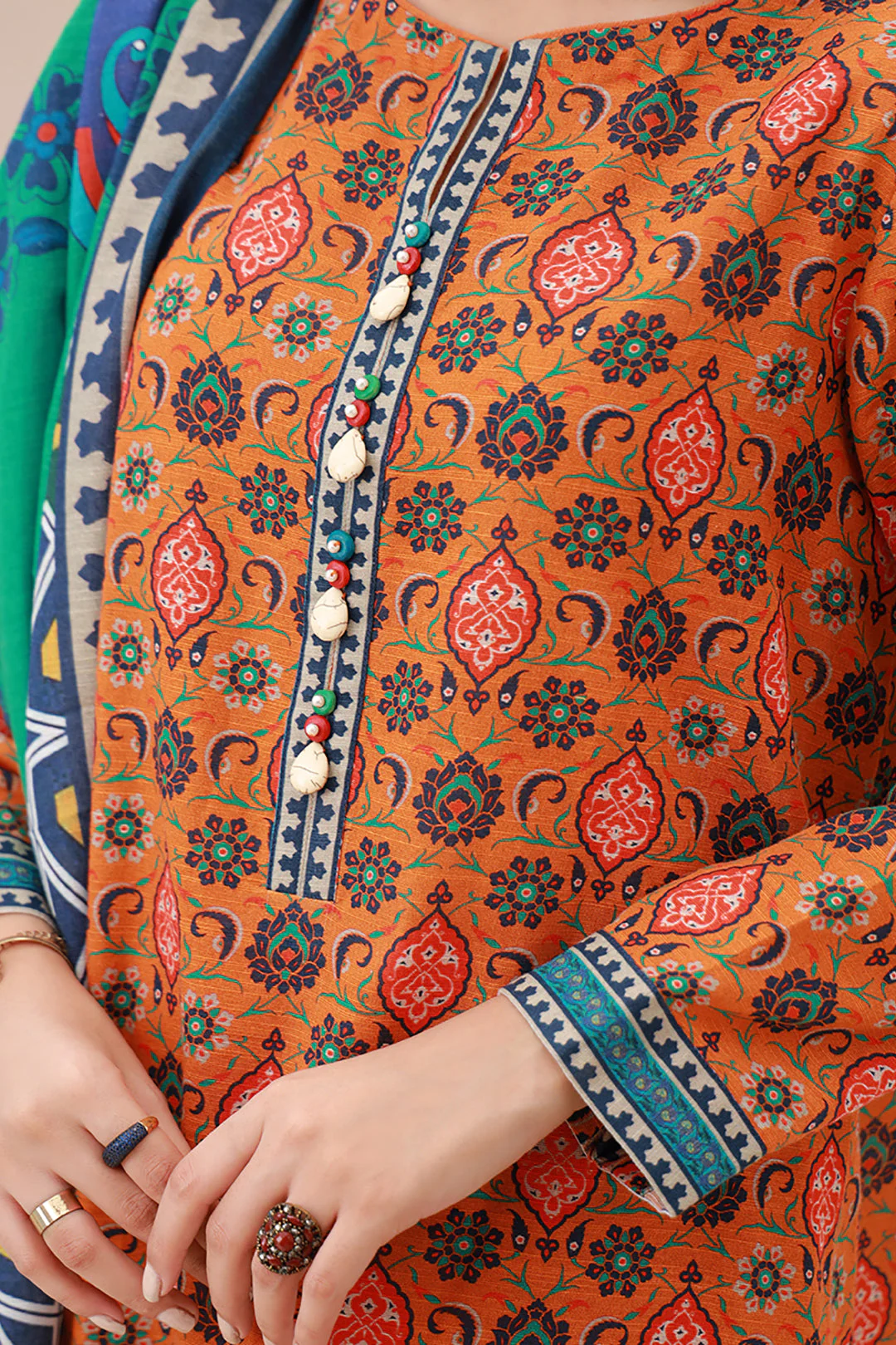 Shirt Shalwar Dupatta - 0743 - Image 4
