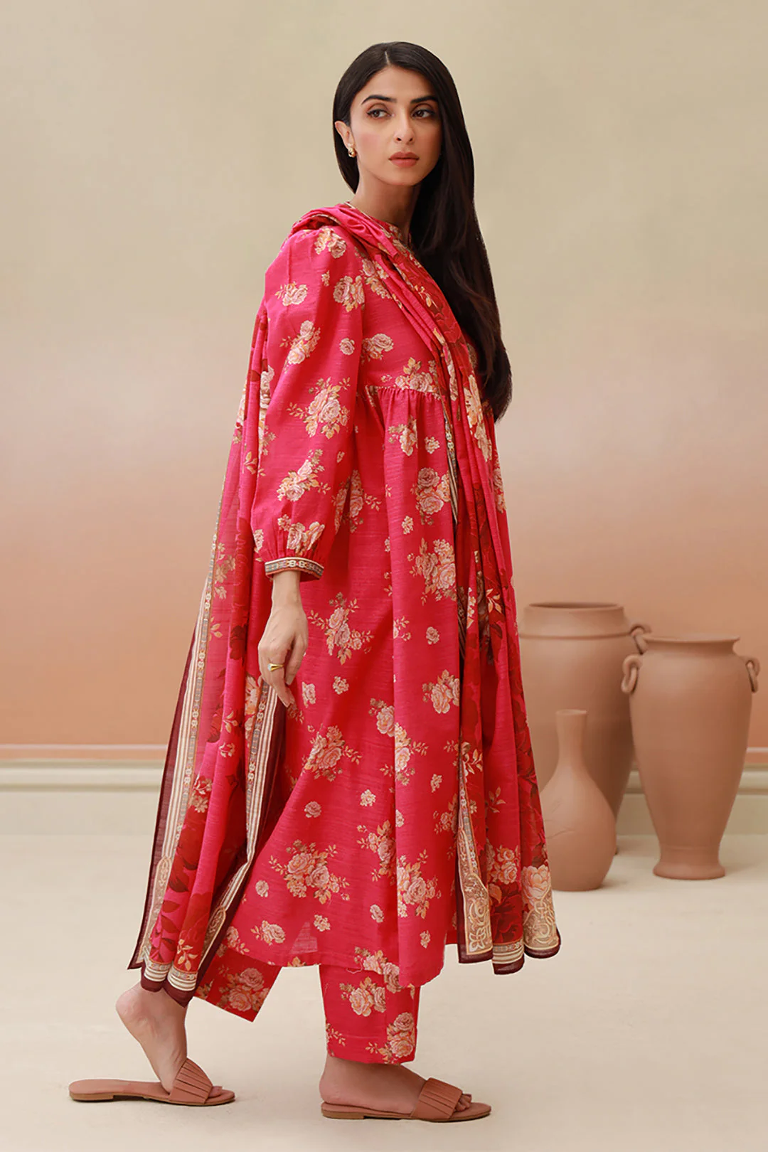 Shirt Shalwar Dupatta - 0744 - Image 3