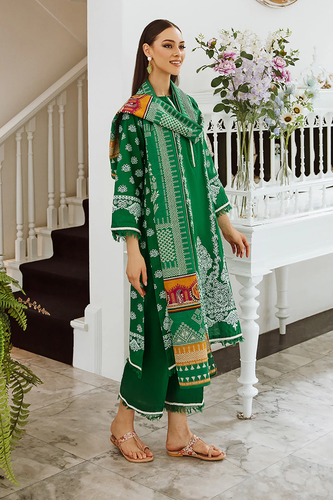 Shirt Shalwar Dupatta - 0754 - Image 3
