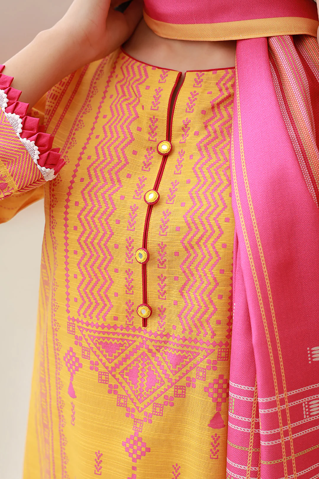 Shirt Shalwar Dupatta - 0755 - Image 4