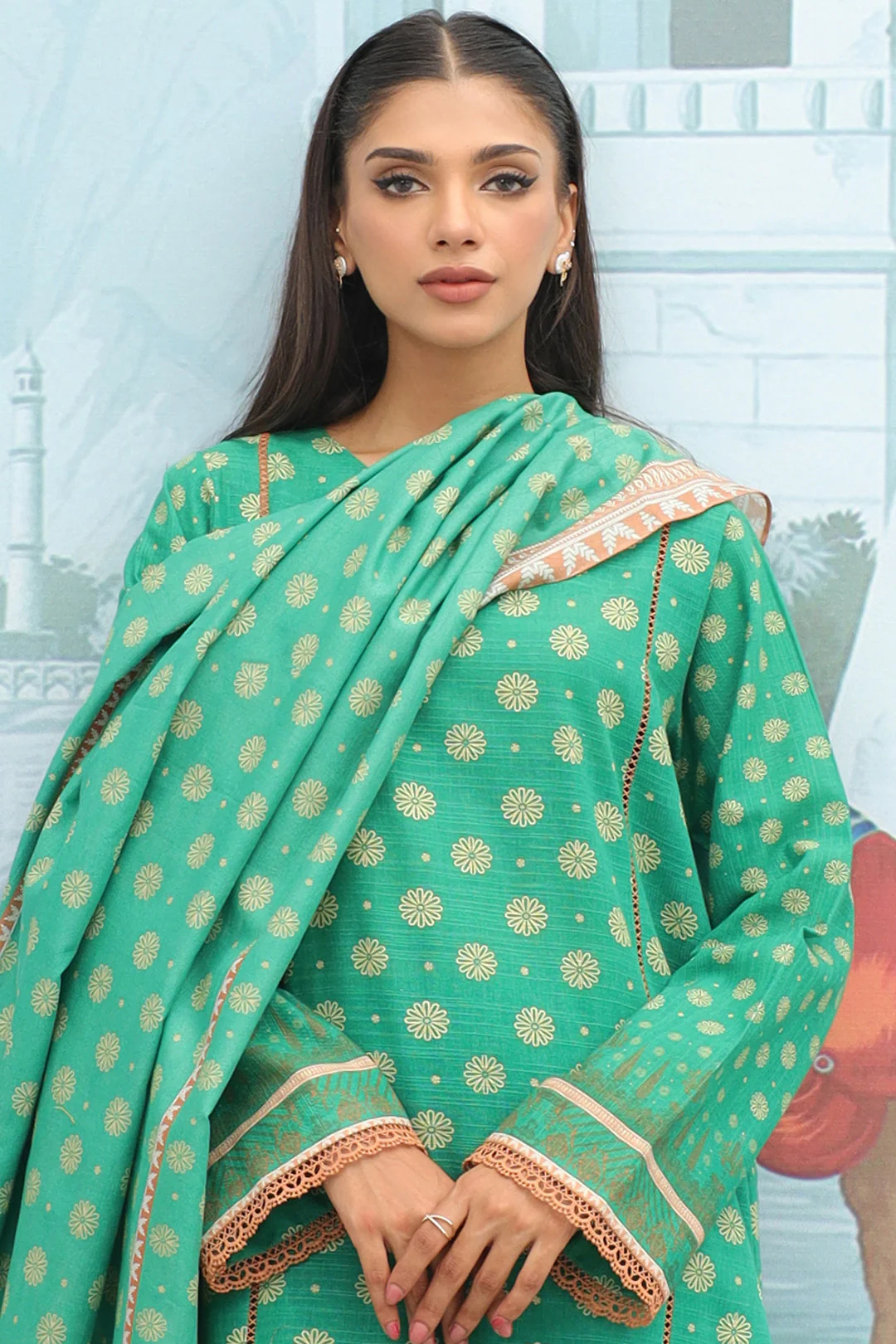 Shirt Shalwar Dupatta - 0805 - Image 2