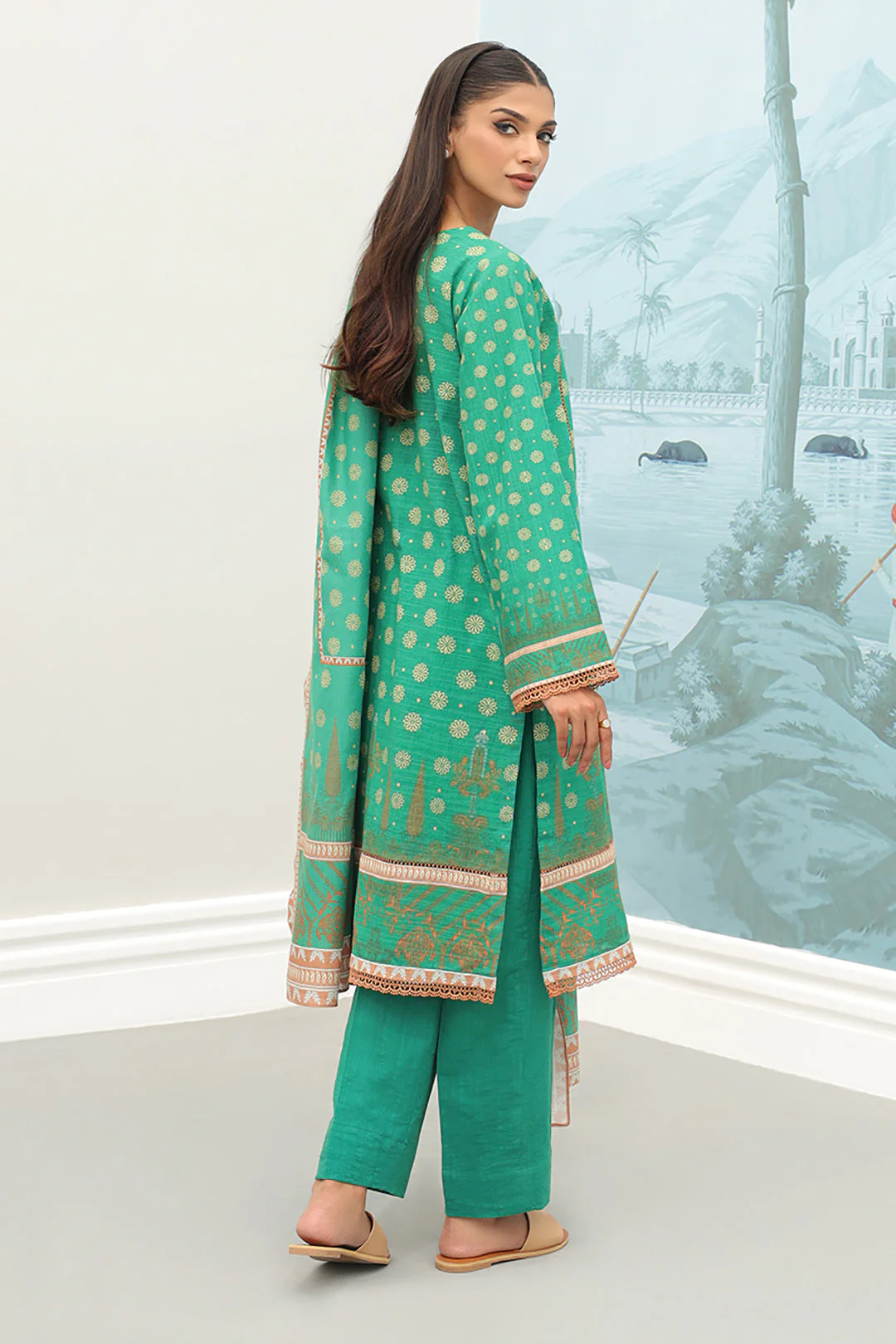 Shirt Shalwar Dupatta - 0805 - Image 5