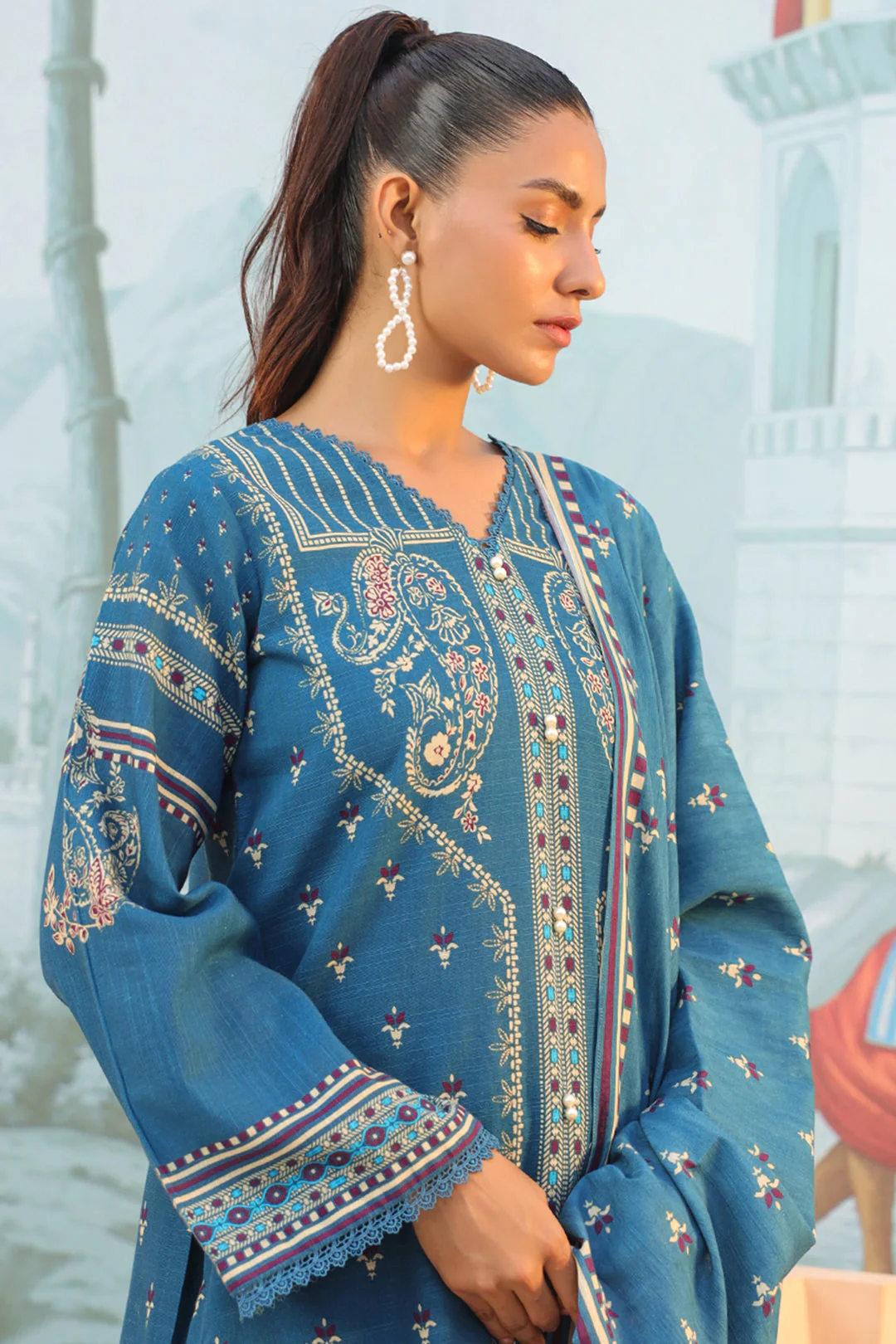 Shirt Shalwar Dupatta - 0812 - Image 2