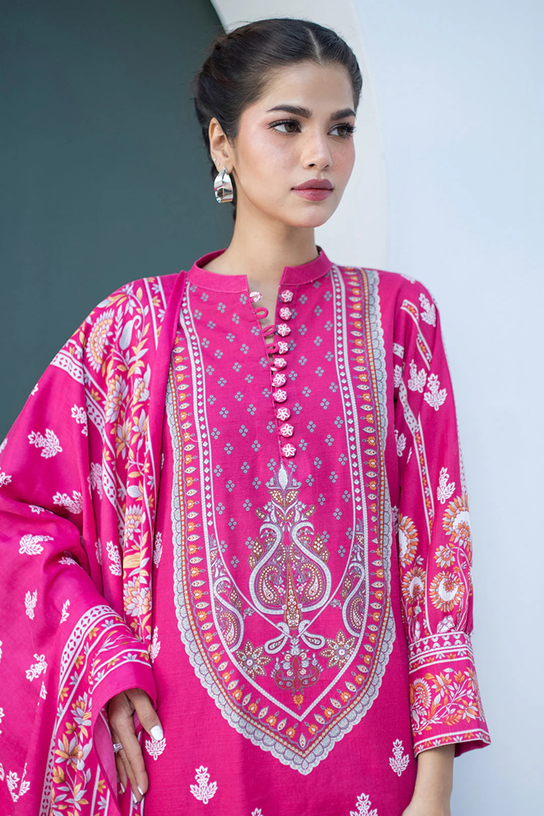 Shirt Shalwar Dupatta - 0814 - Image 2