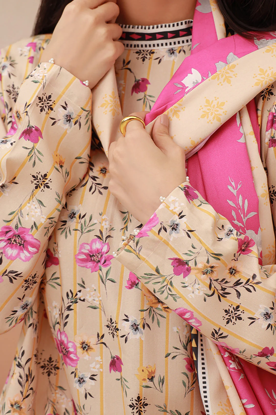 Shirt Shalwar Dupatta - 0823 - Image 4